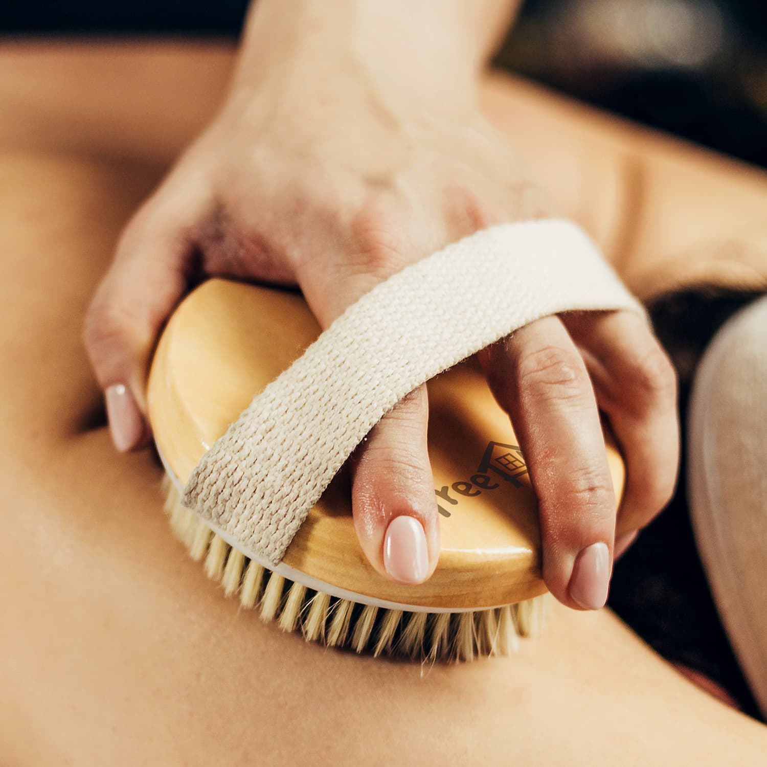 Wooden Body Brush · Product view