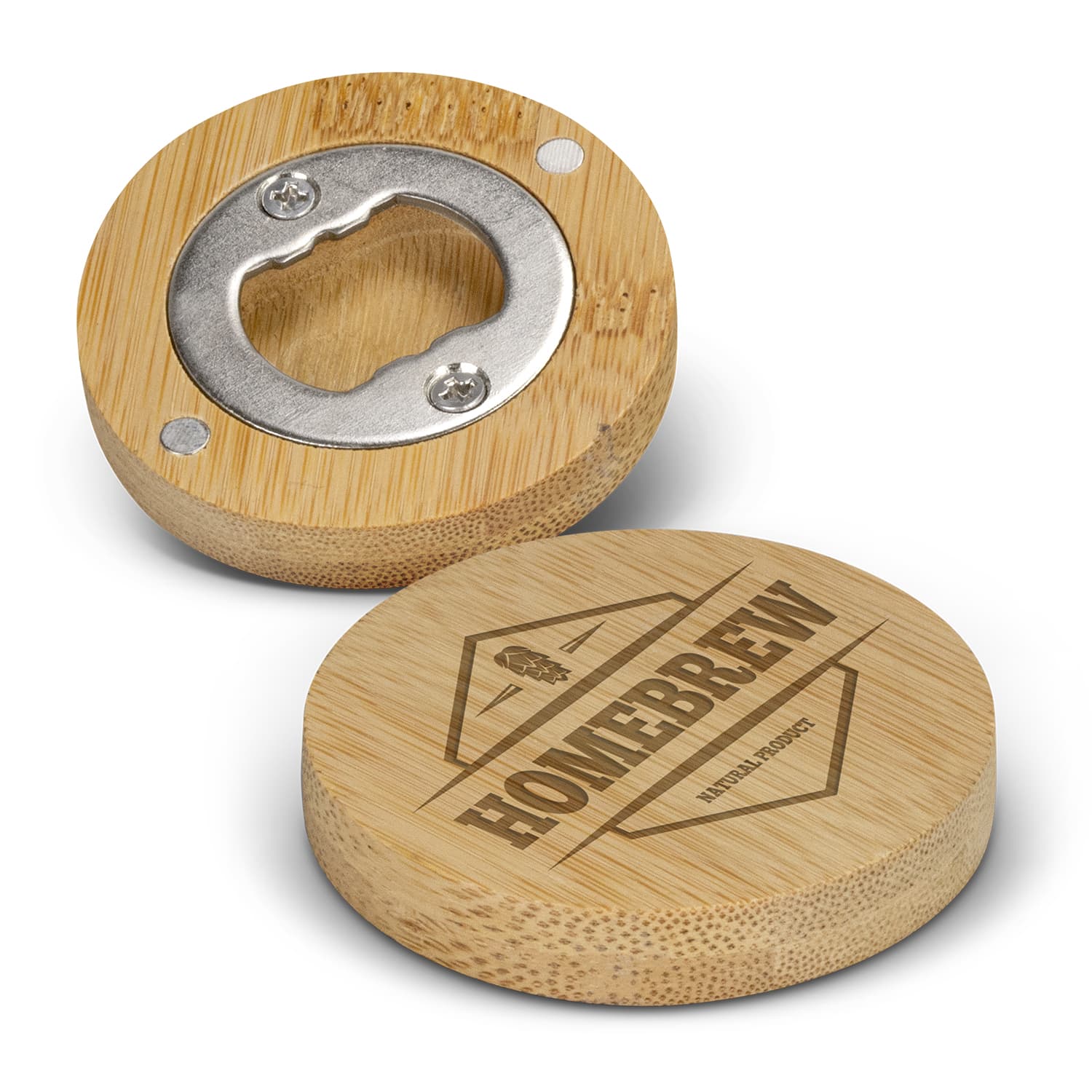 Bamboo Bottle Opener · Product view