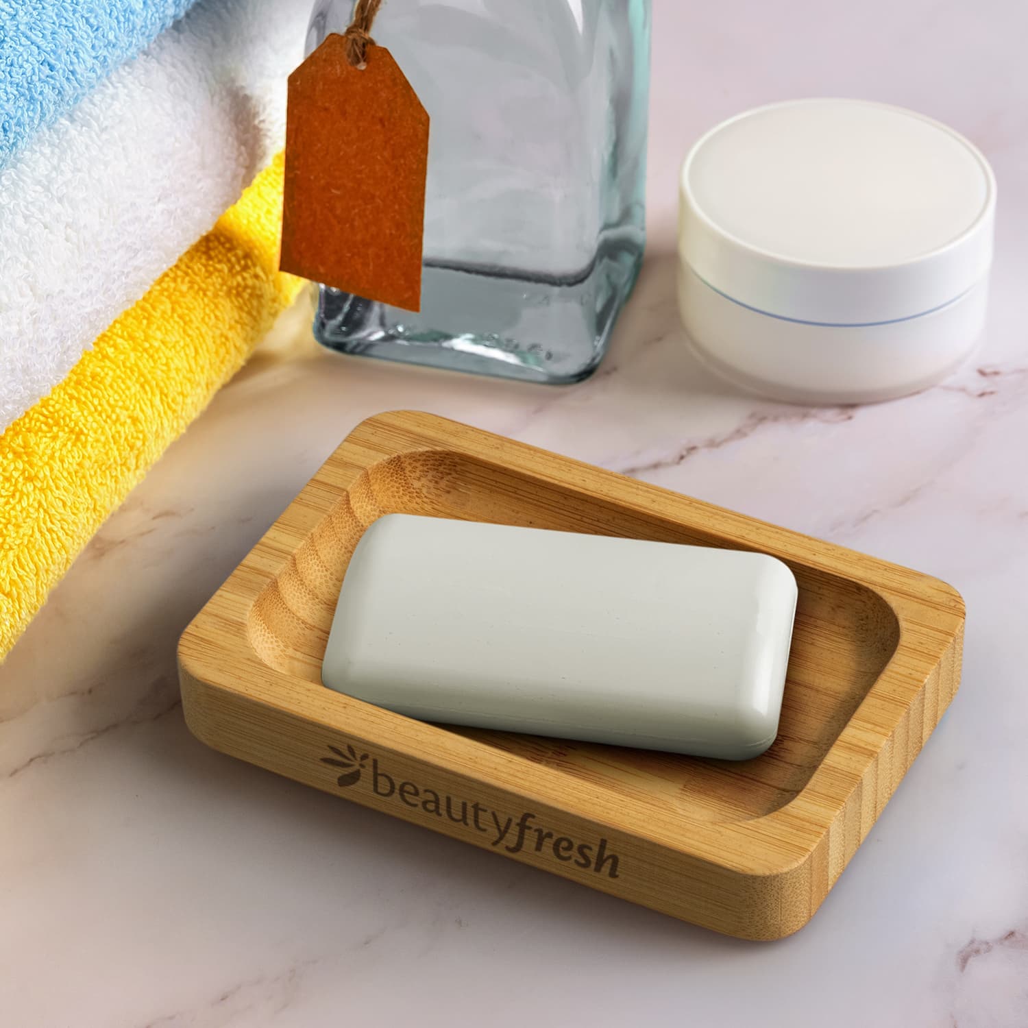 Bamboo Soap Holder · Product view