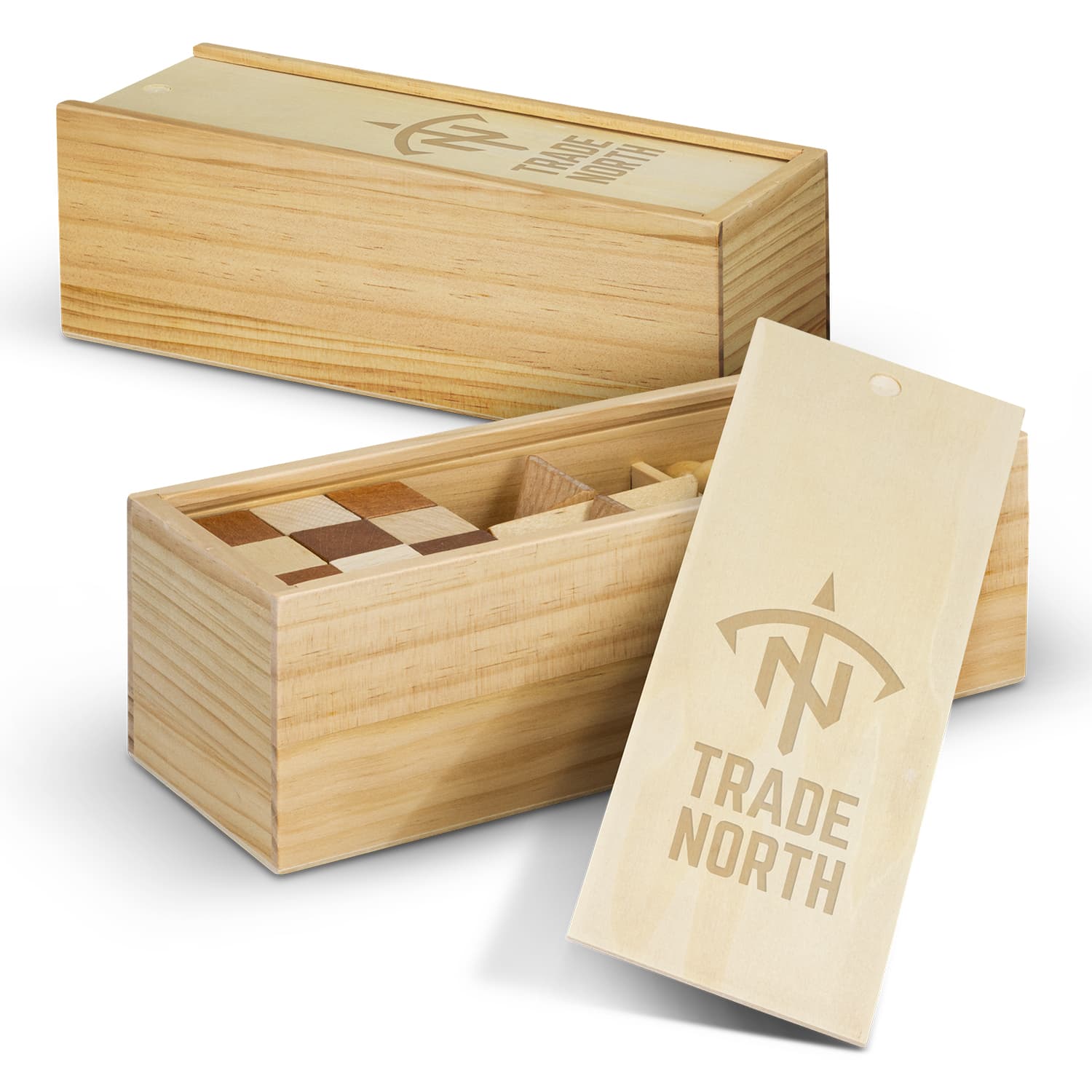 Wooden Brain Teaser Set · Product view