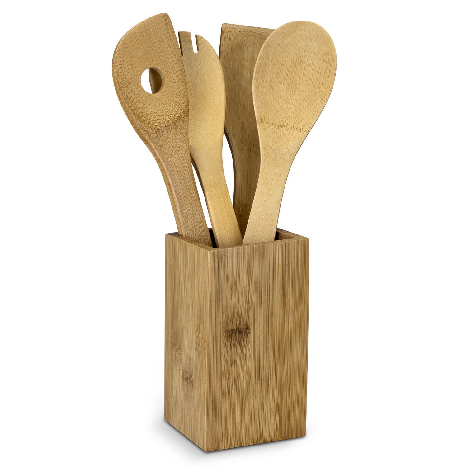 Bamboo Kitchen Utensils · Natural · front
