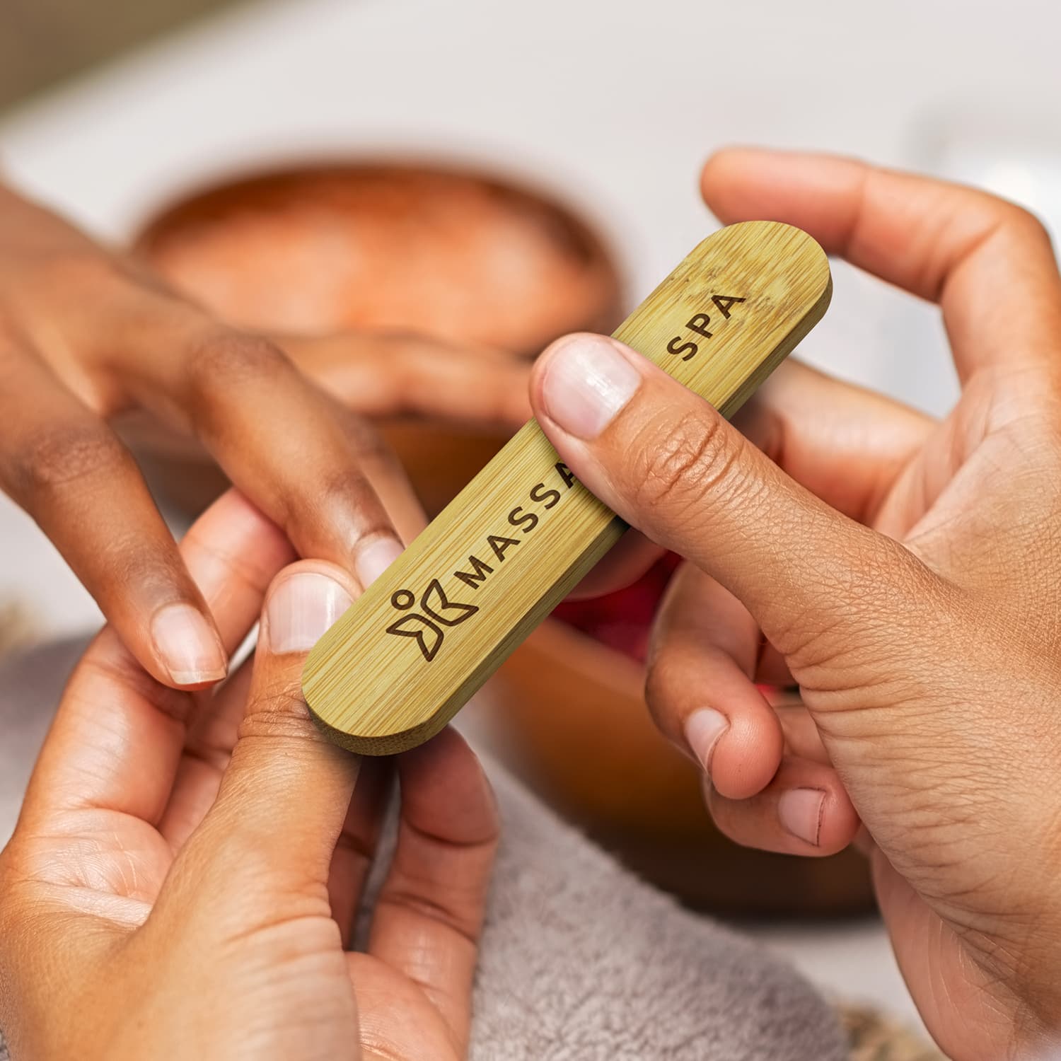 Bamboo Nail File · Product view