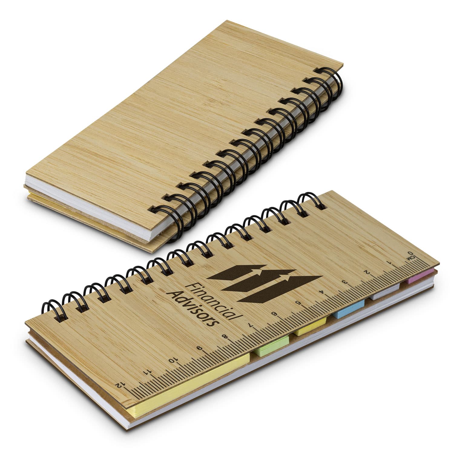 Bamboo Sticky Note Wallet · Product view