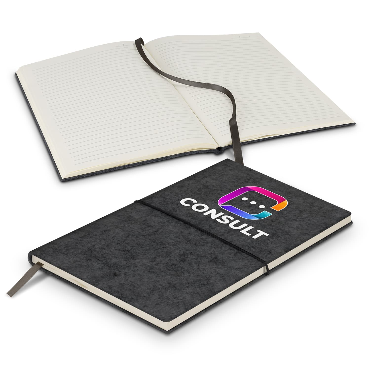 RPET Felt Soft Cover Notebook · Product view