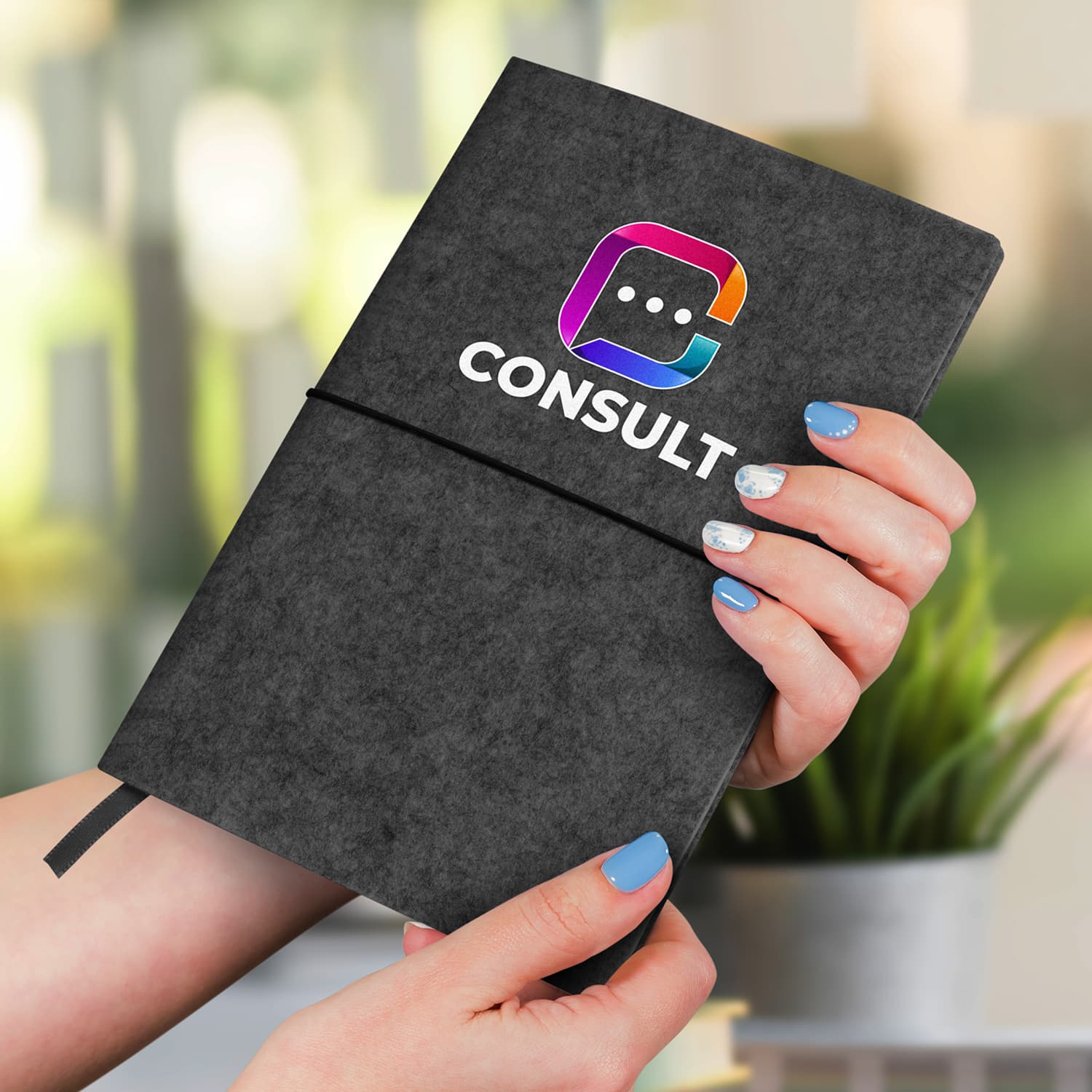 RPET Felt Soft Cover Notebook · Product view
