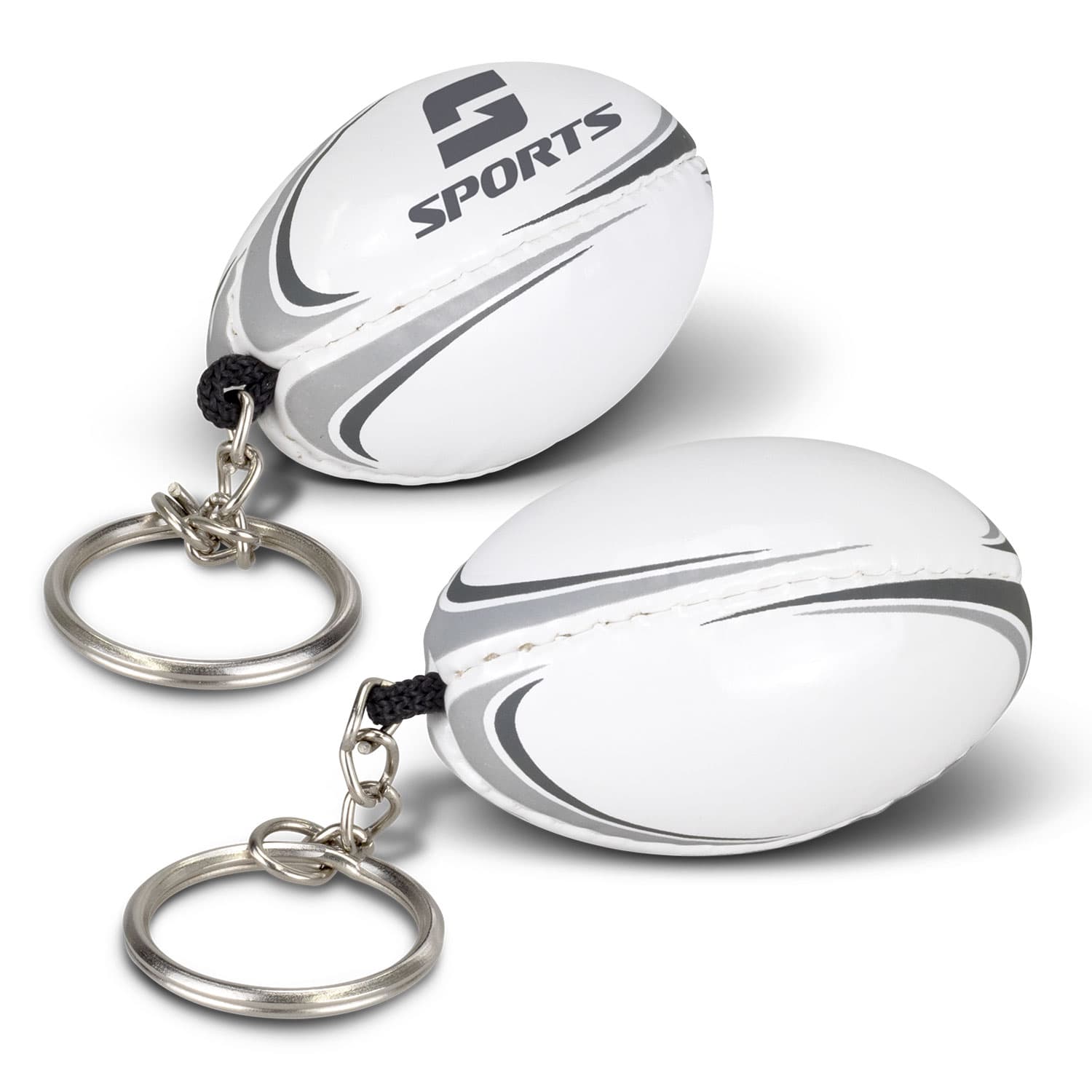 Rugby Ball Key Ring · Product view