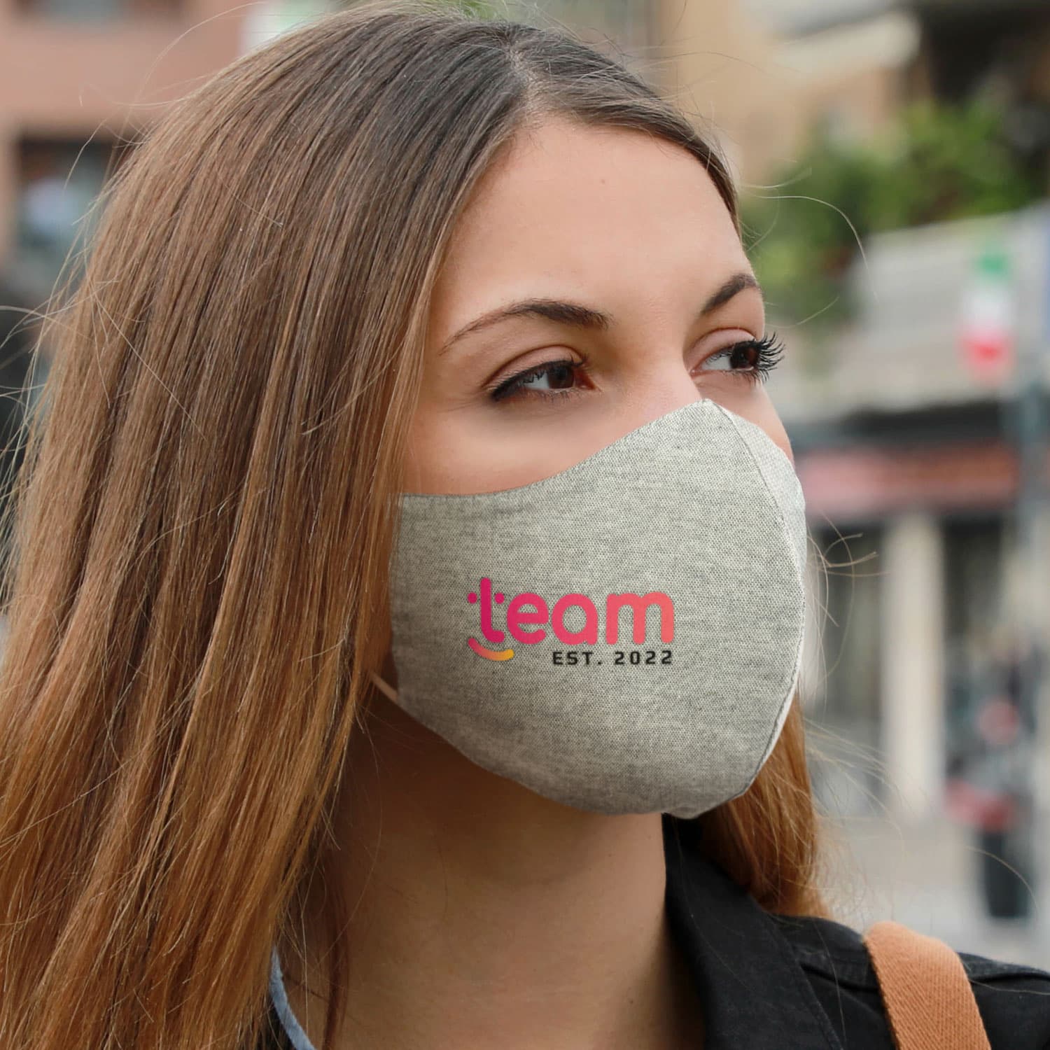 Linen Face Mask · Product view