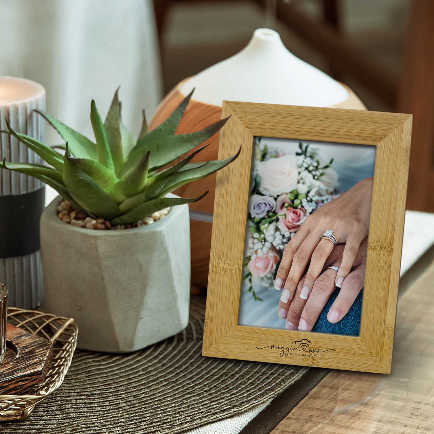 NATURA Bamboo Photo Frame · Product view