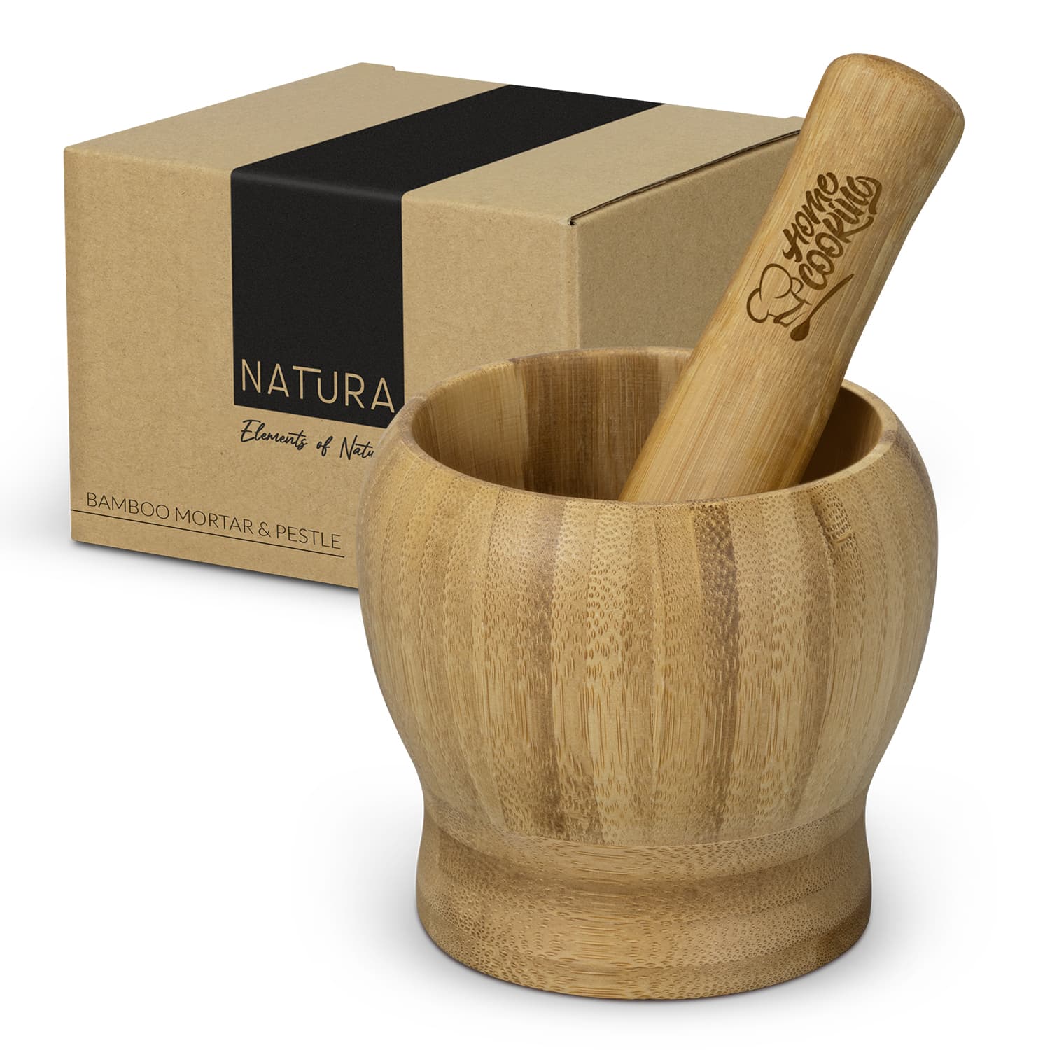 NATURA Bamboo Mortar and Pestle · Product view