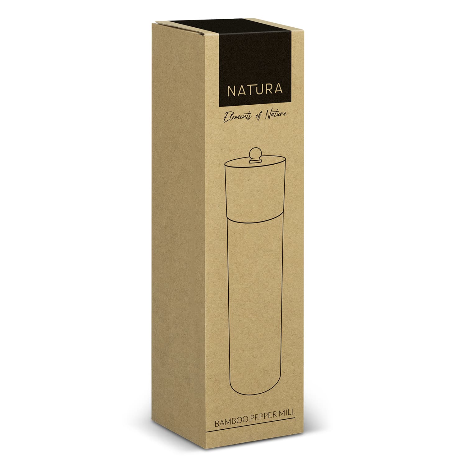 NATURA Bamboo Pepper Mill · Product view