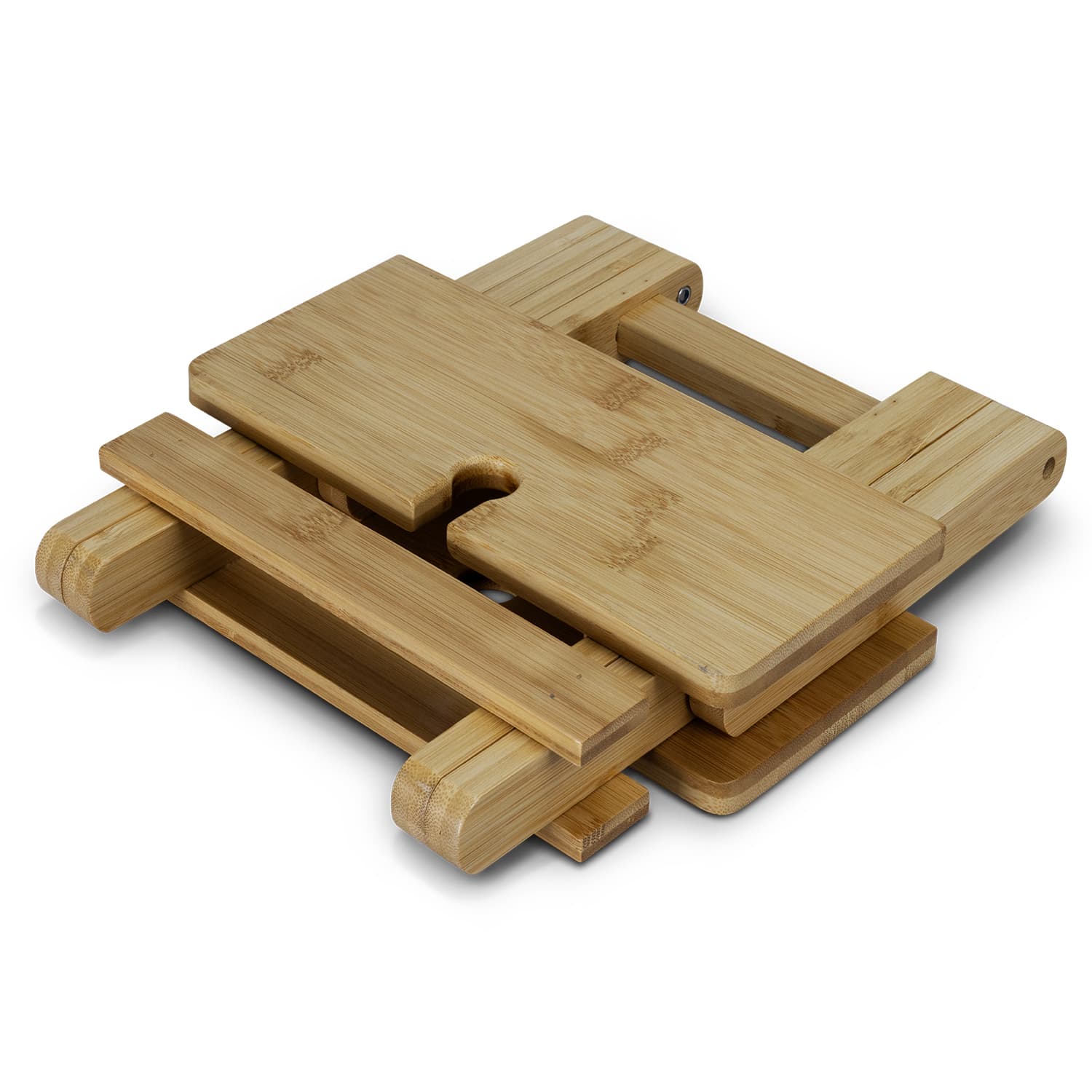 NATURA Bamboo Folding Wine Table · Product view