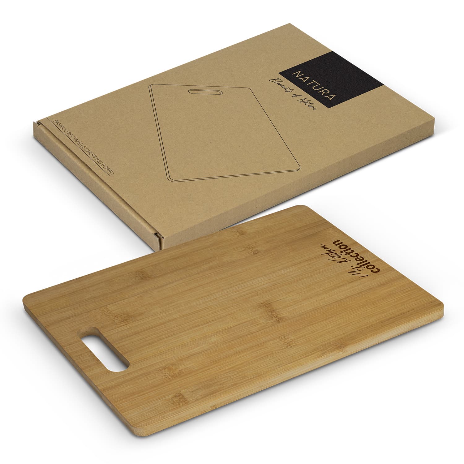 NATURA Bamboo Rectangle Chopping Board · Product view