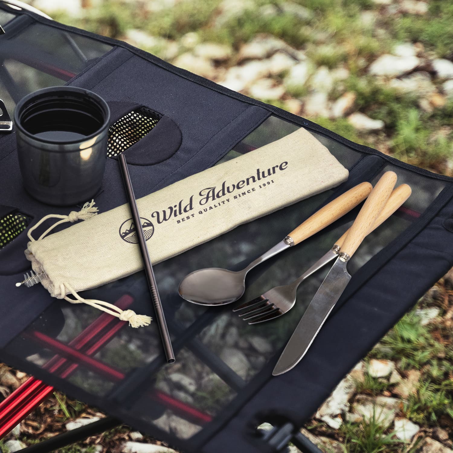 Stainless Steel Cutlery Set · Product view