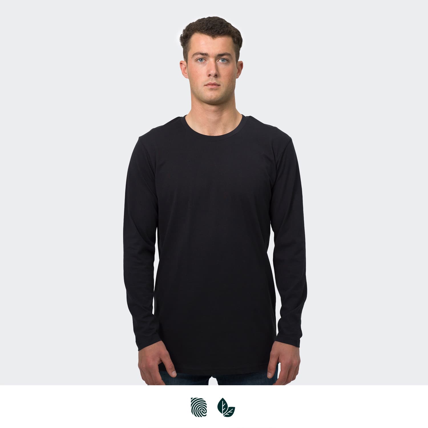 TRENDSWEAR Harlow Men's Long Sleeve Crew · Product view