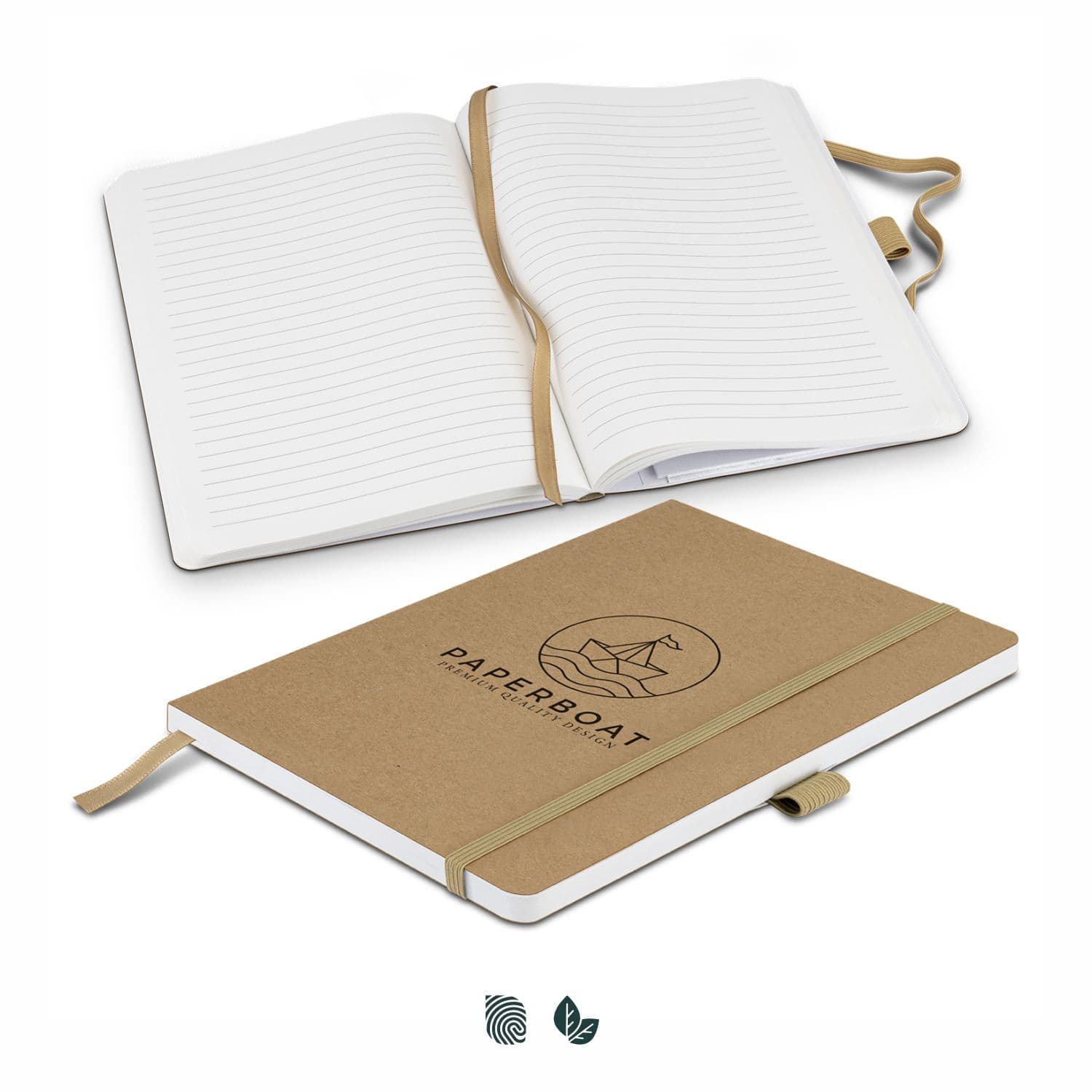 Beaumont Stone Paper Notebook · Product view