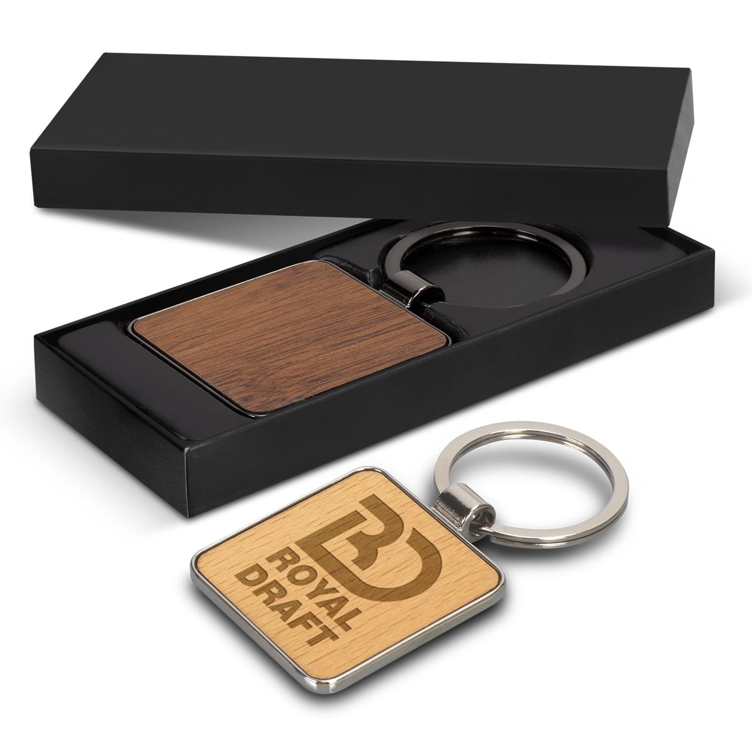 Santo Key Ring - Square · Product view