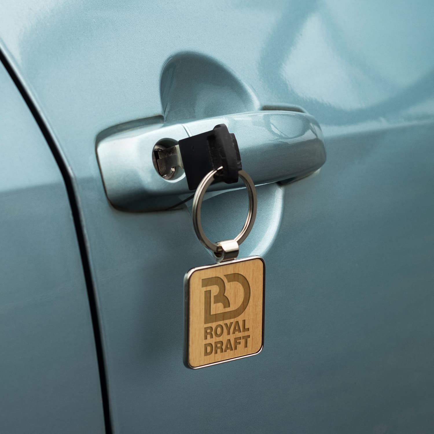 Santo Key Ring - Square · Product view