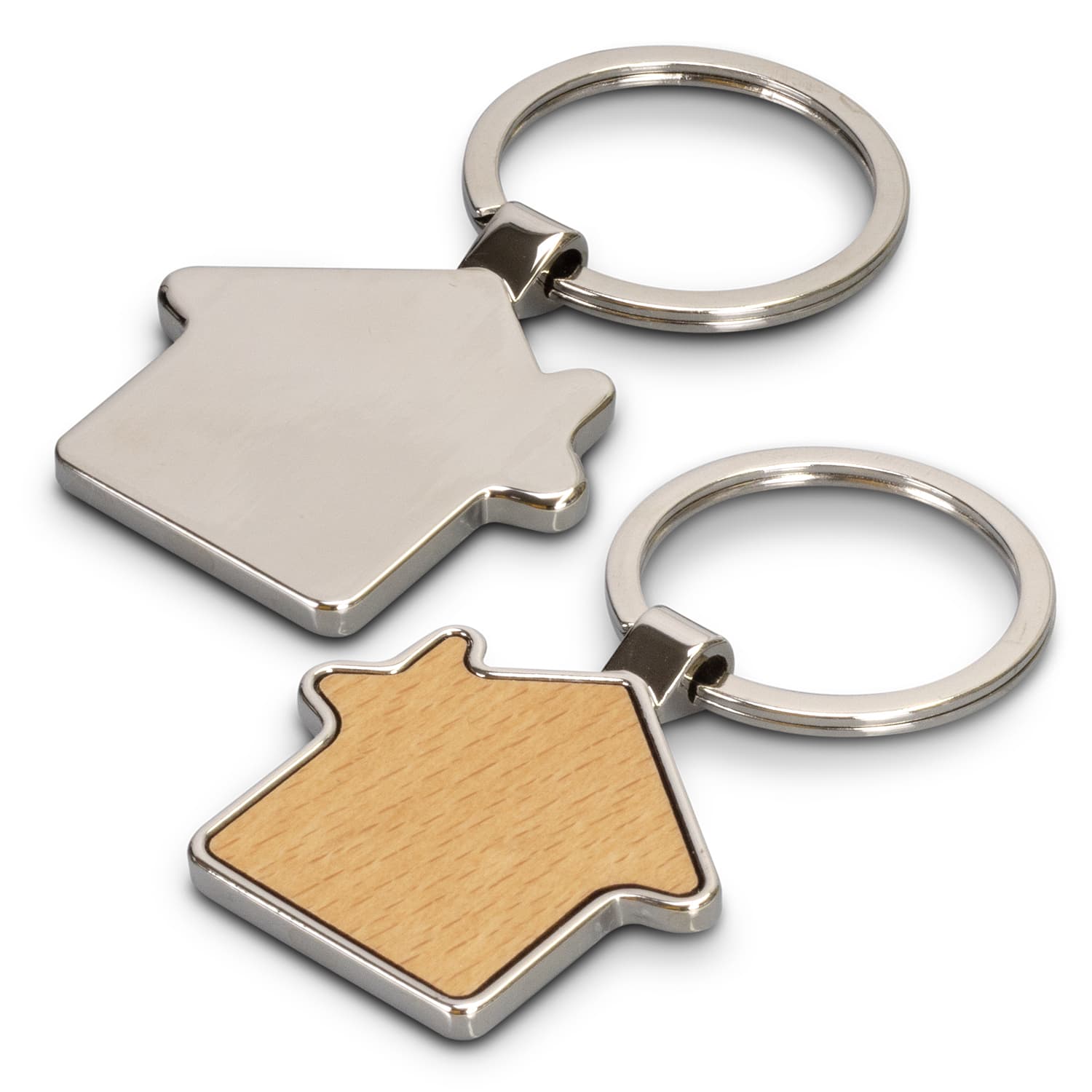 Santo House Shaped Key Ring · Product view