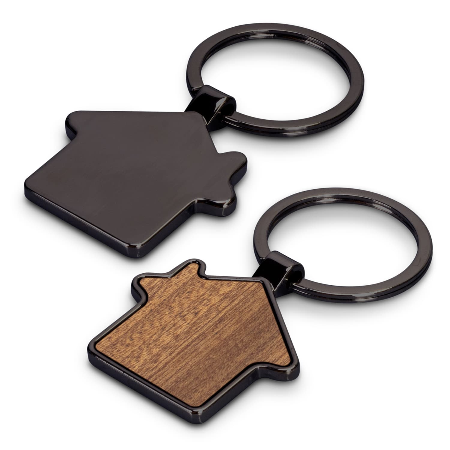 Santo House Shaped Key Ring · Product view