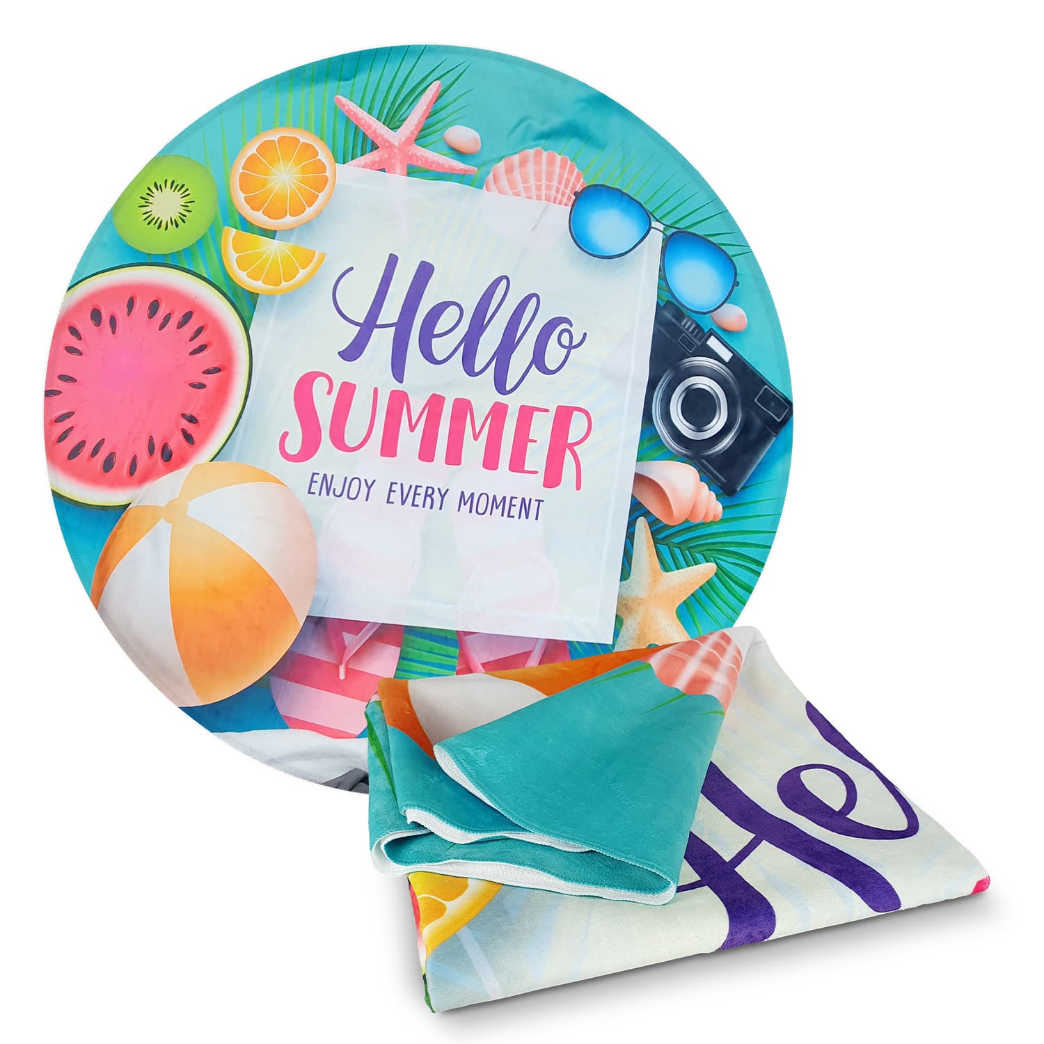 Paradiso Beach Towel - Full Colour · Product view