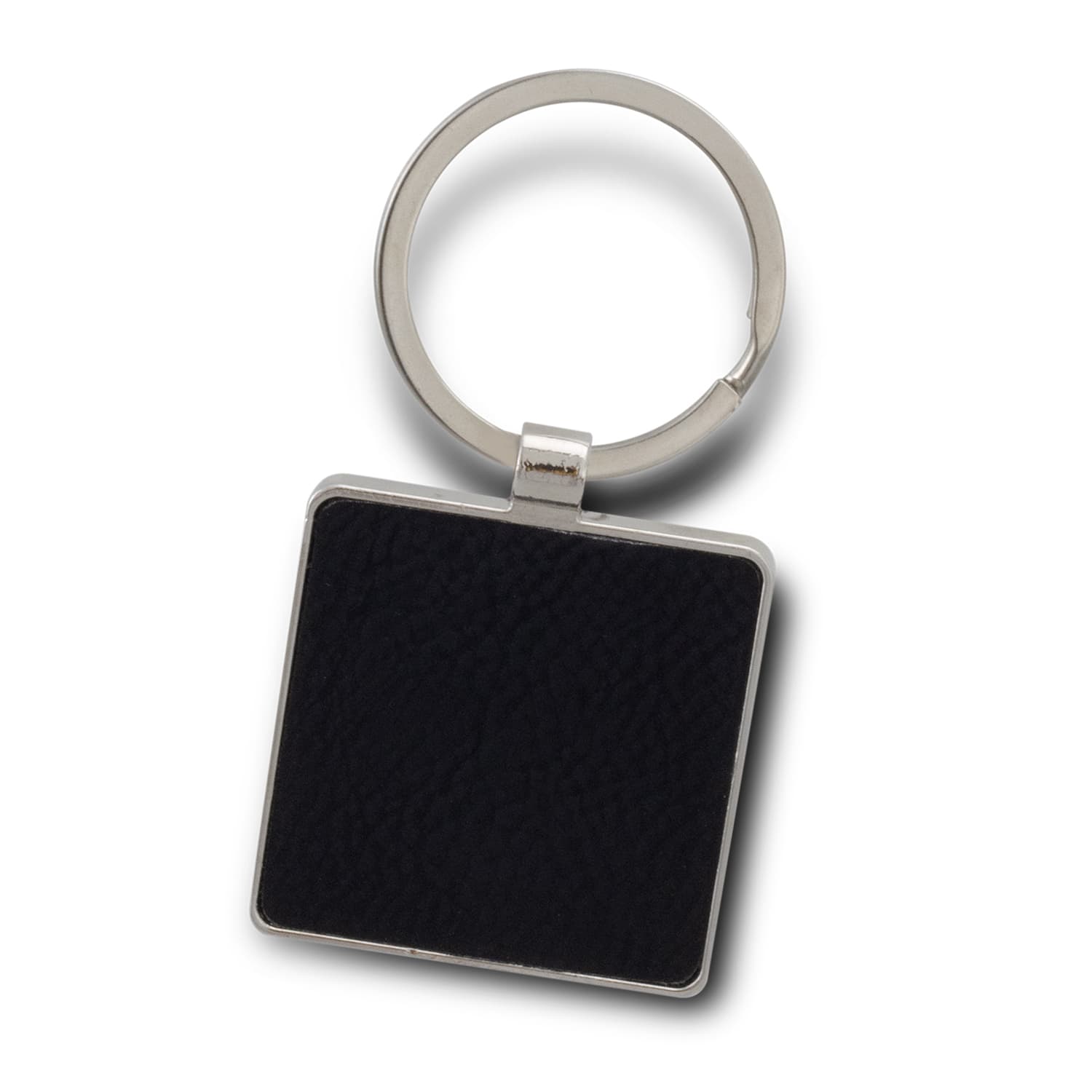 Capulet Key Ring - Square · Black · front