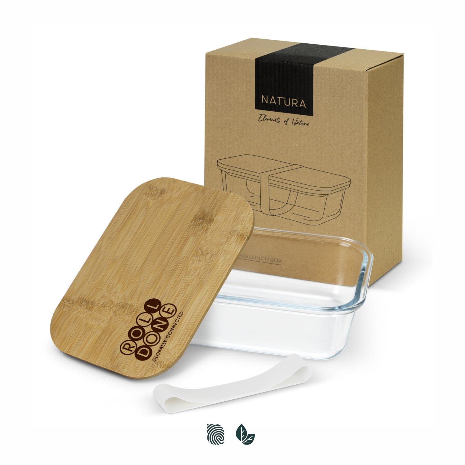 NATURA Iris Glass Lunch Box · Product view