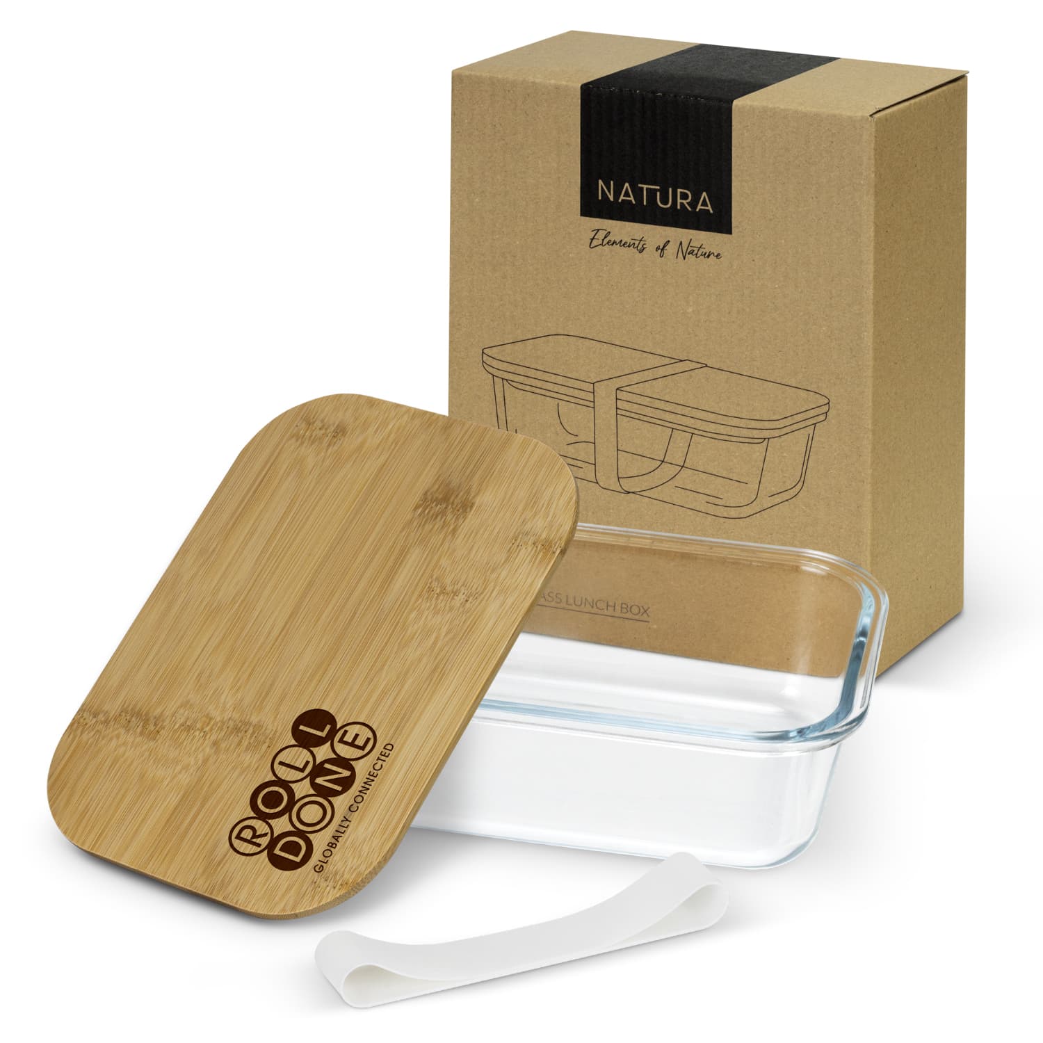 NATURA Iris Glass Lunch Box · Product view