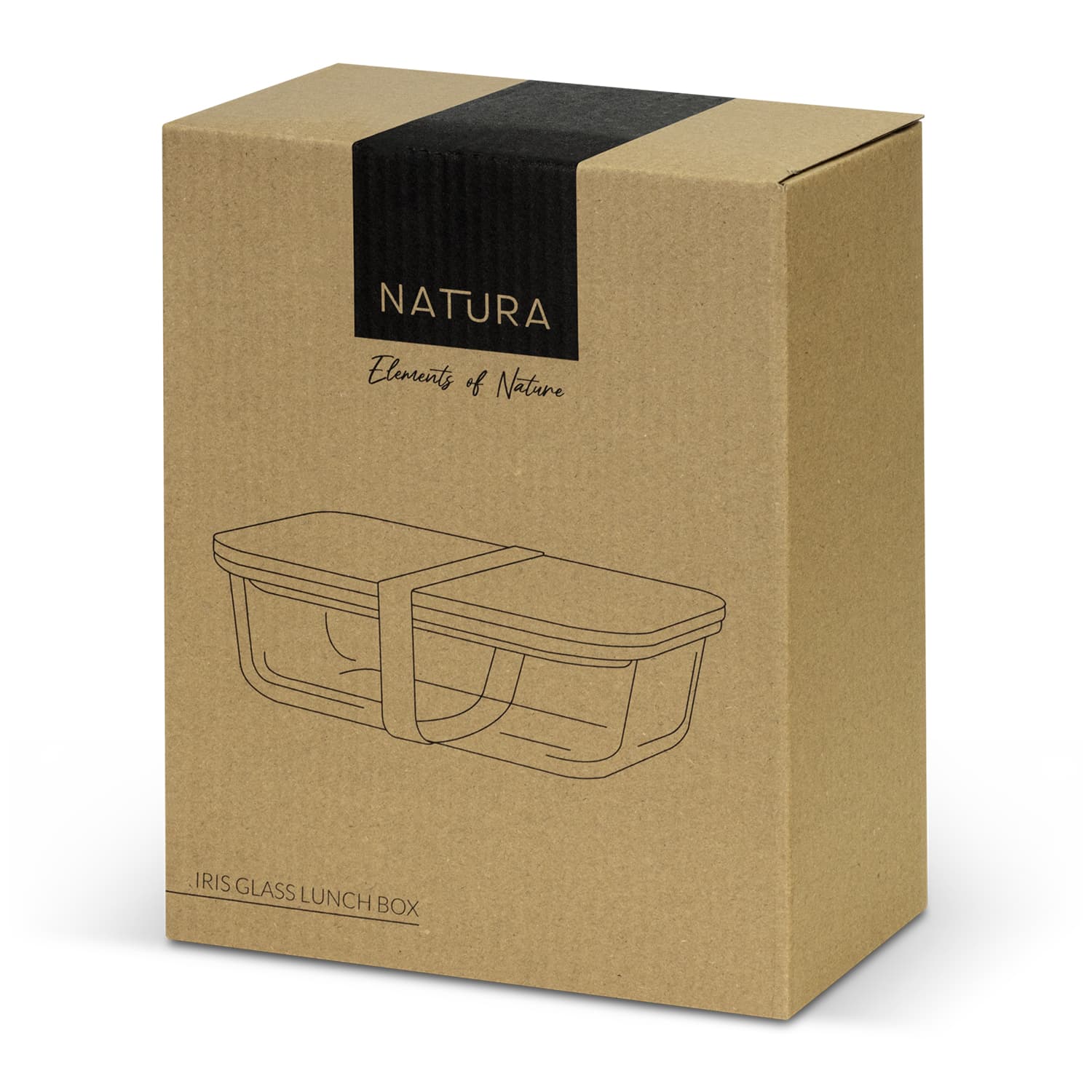 NATURA Iris Glass Lunch Box · Product view