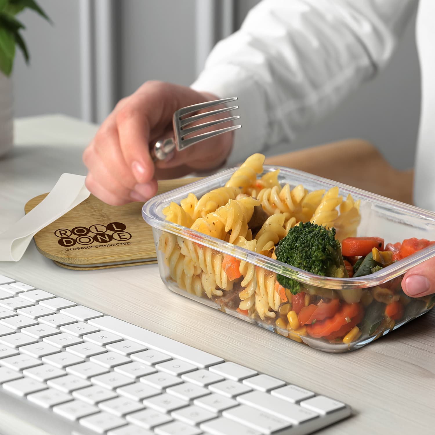NATURA Iris Glass Lunch Box · Product view
