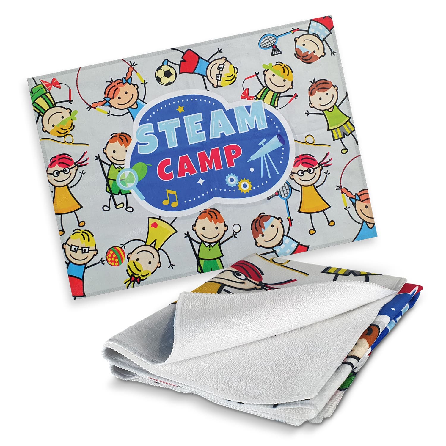 Amba Tea Towel - Full Colour · Product view
