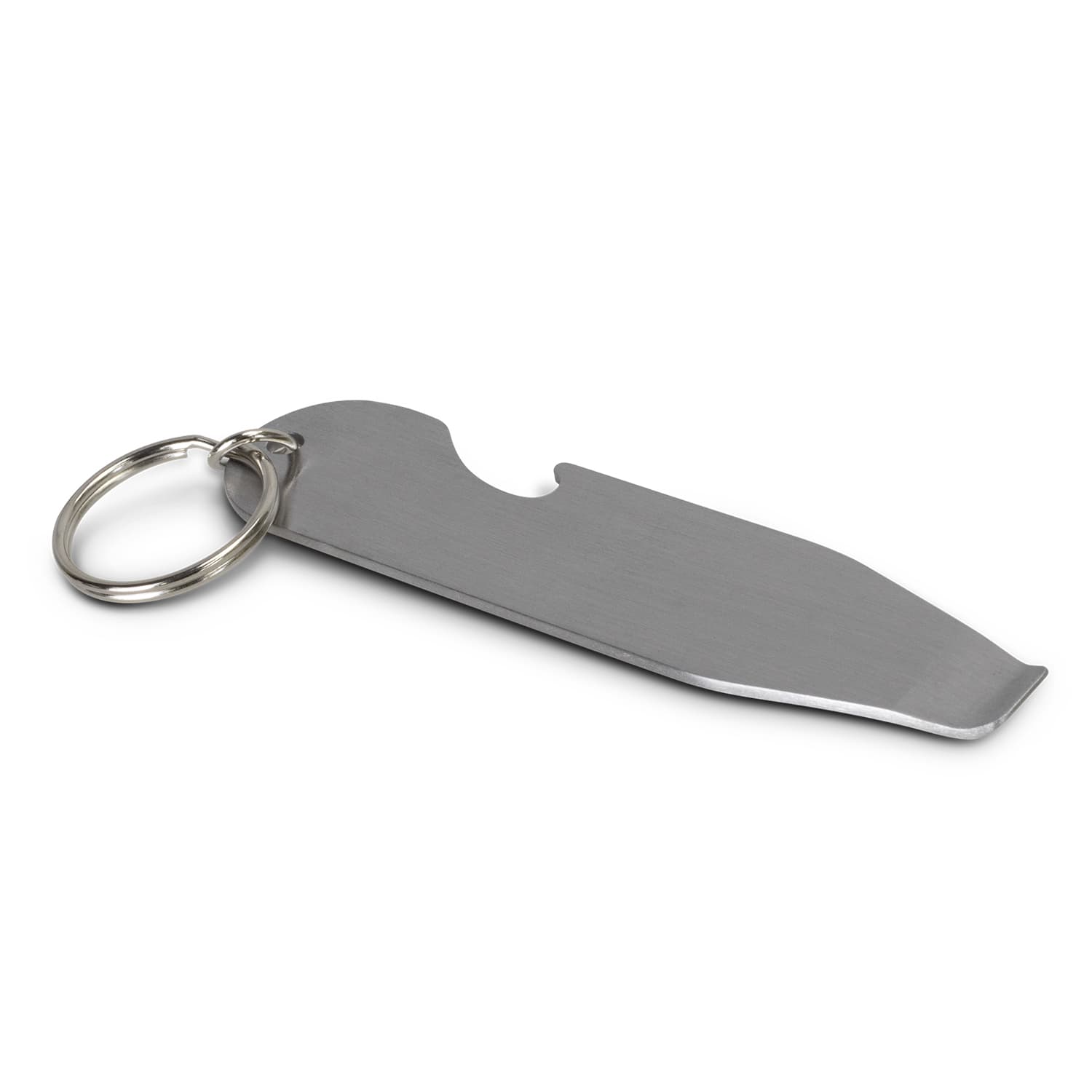 Paint Tin and Bottle Opener Key Ring · Silver · front