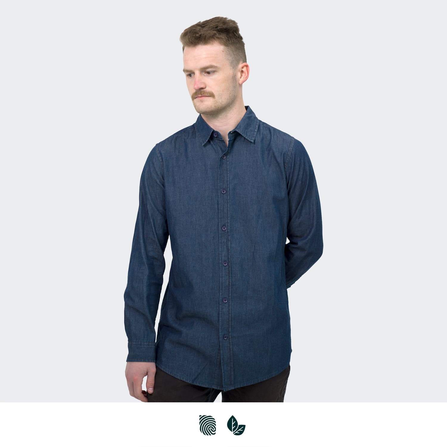 TRENDSWEAR Chester Men's Denim Shirt · Product view