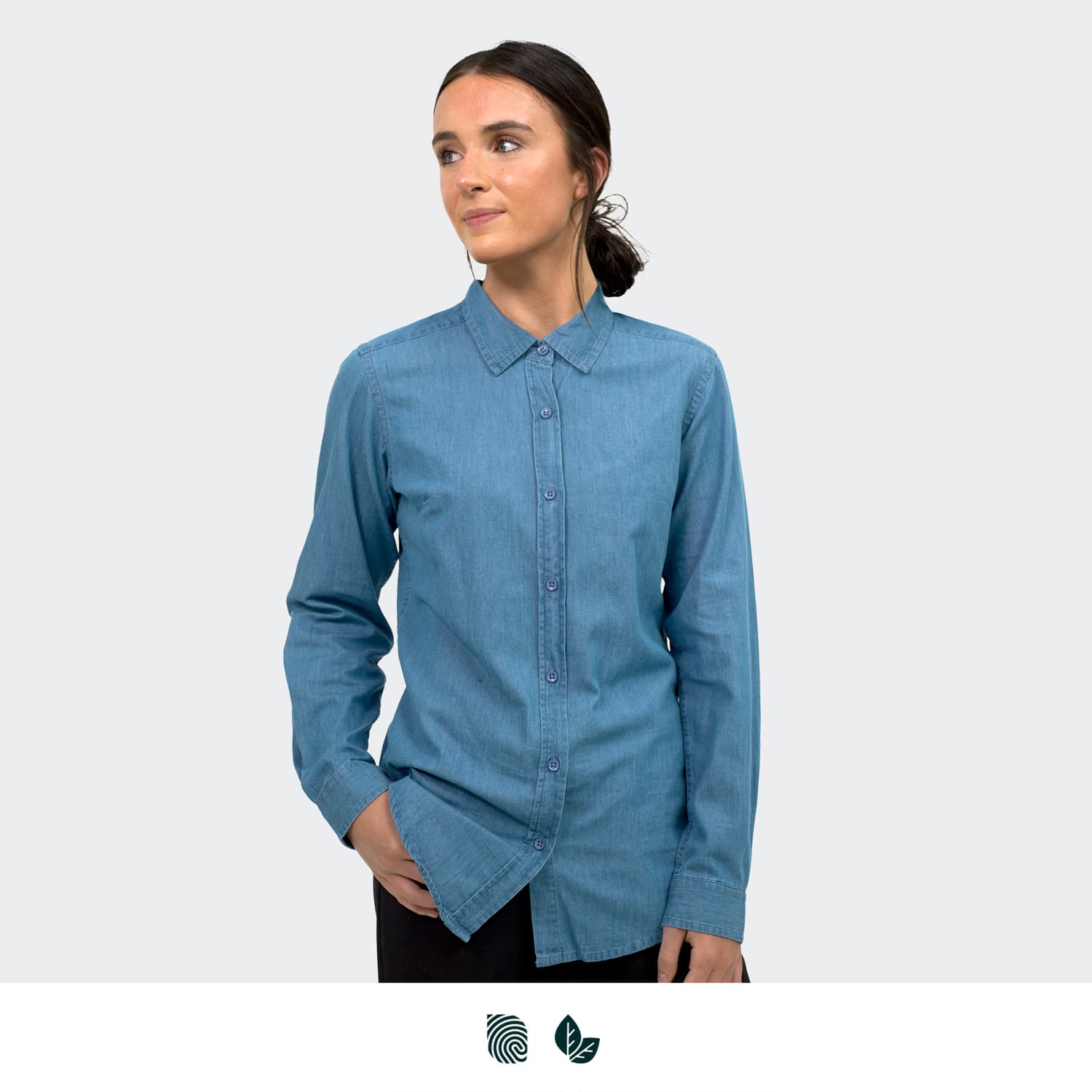 TRENDSWEAR Chester Women's Denim Shirt · Product view