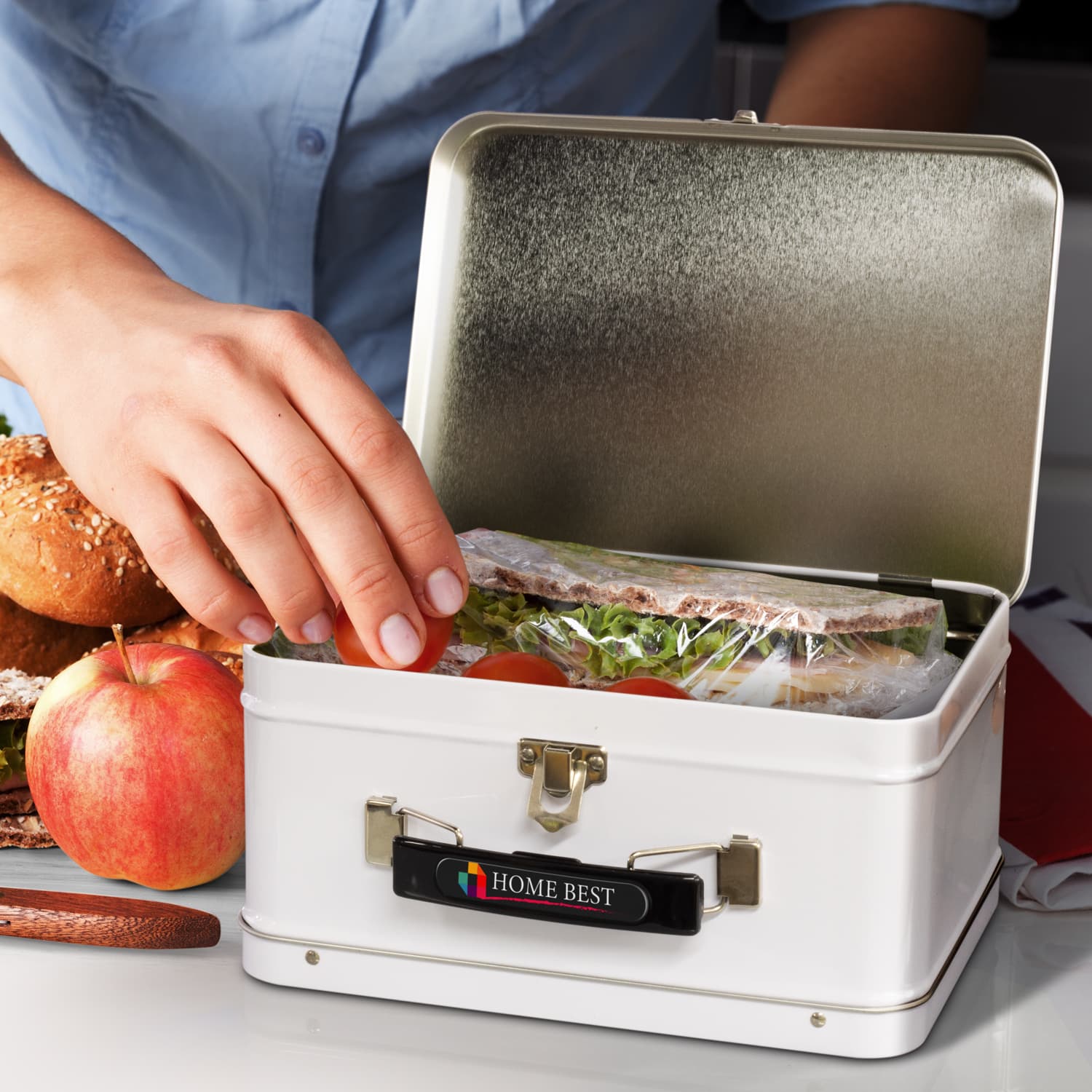 Tin Lunch Box · Product view