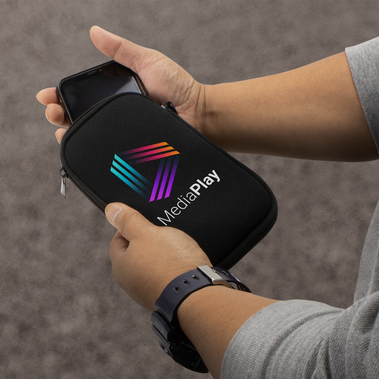 Spencer Phone Sleeve · Product view