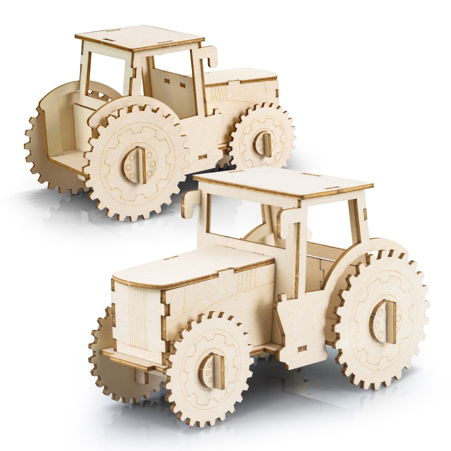 BRANDCRAFT Tractor Wooden Model · Product view