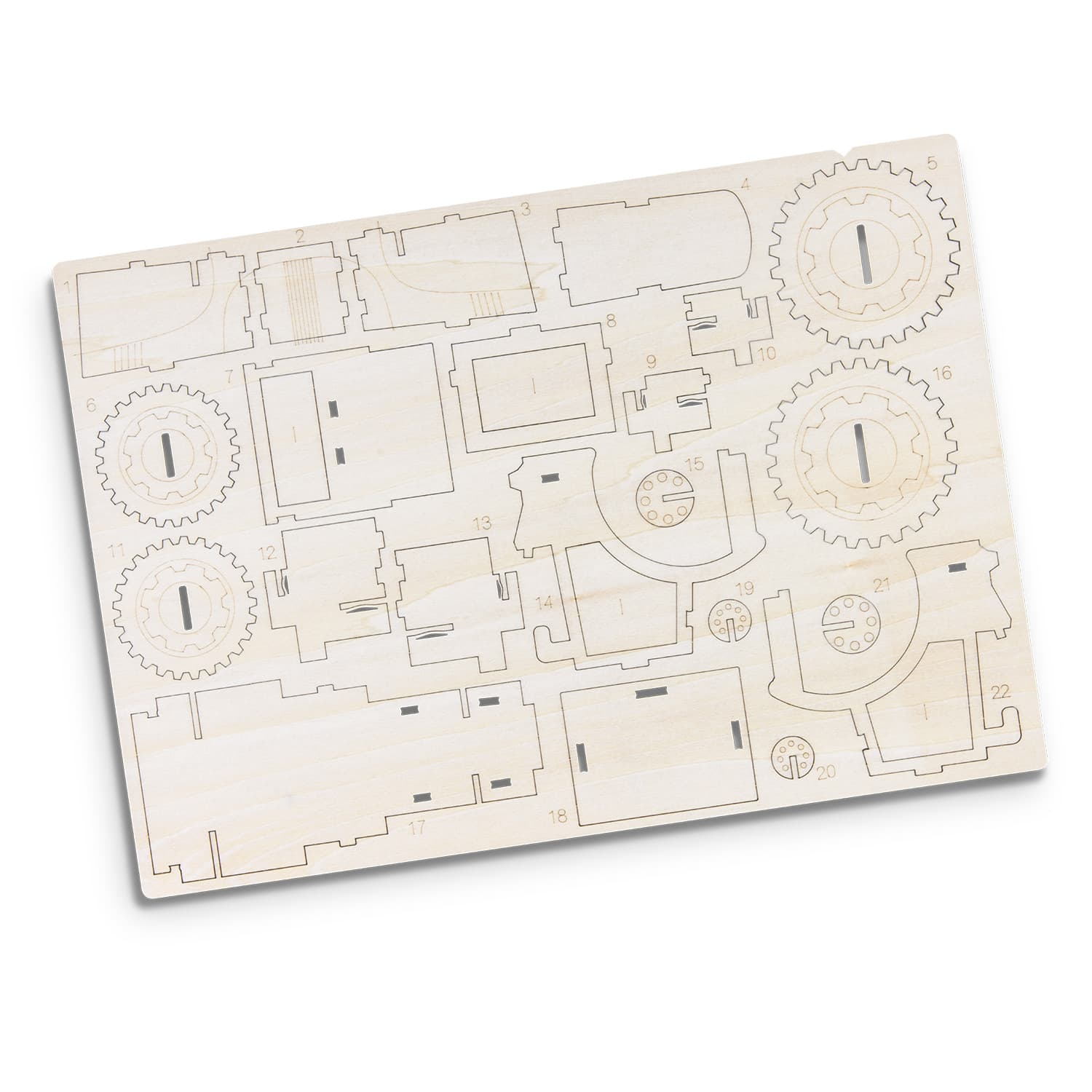 BRANDCRAFT Tractor Wooden Model · Product view