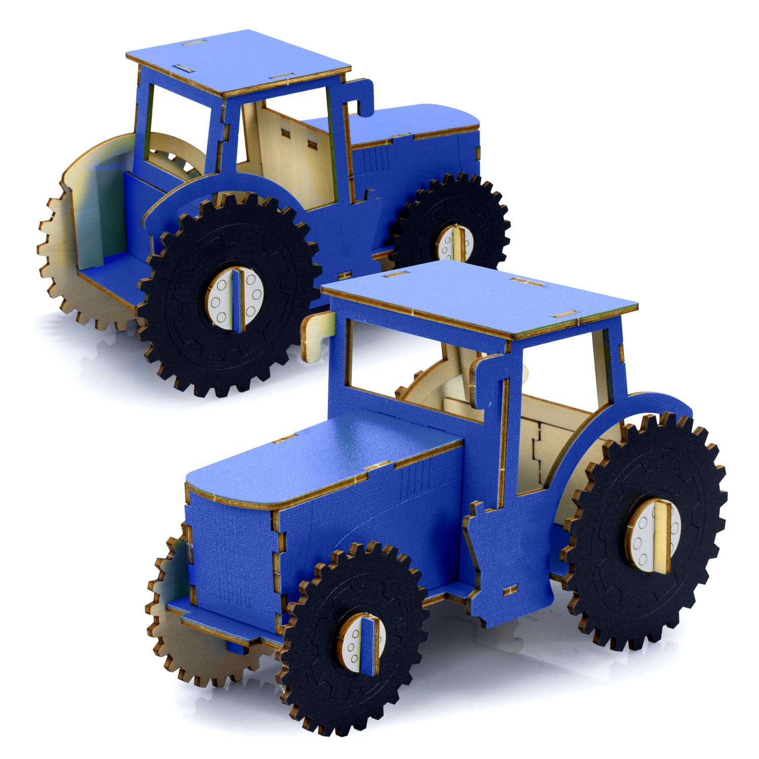 BRANDCRAFT Tractor Wooden Model · Product view