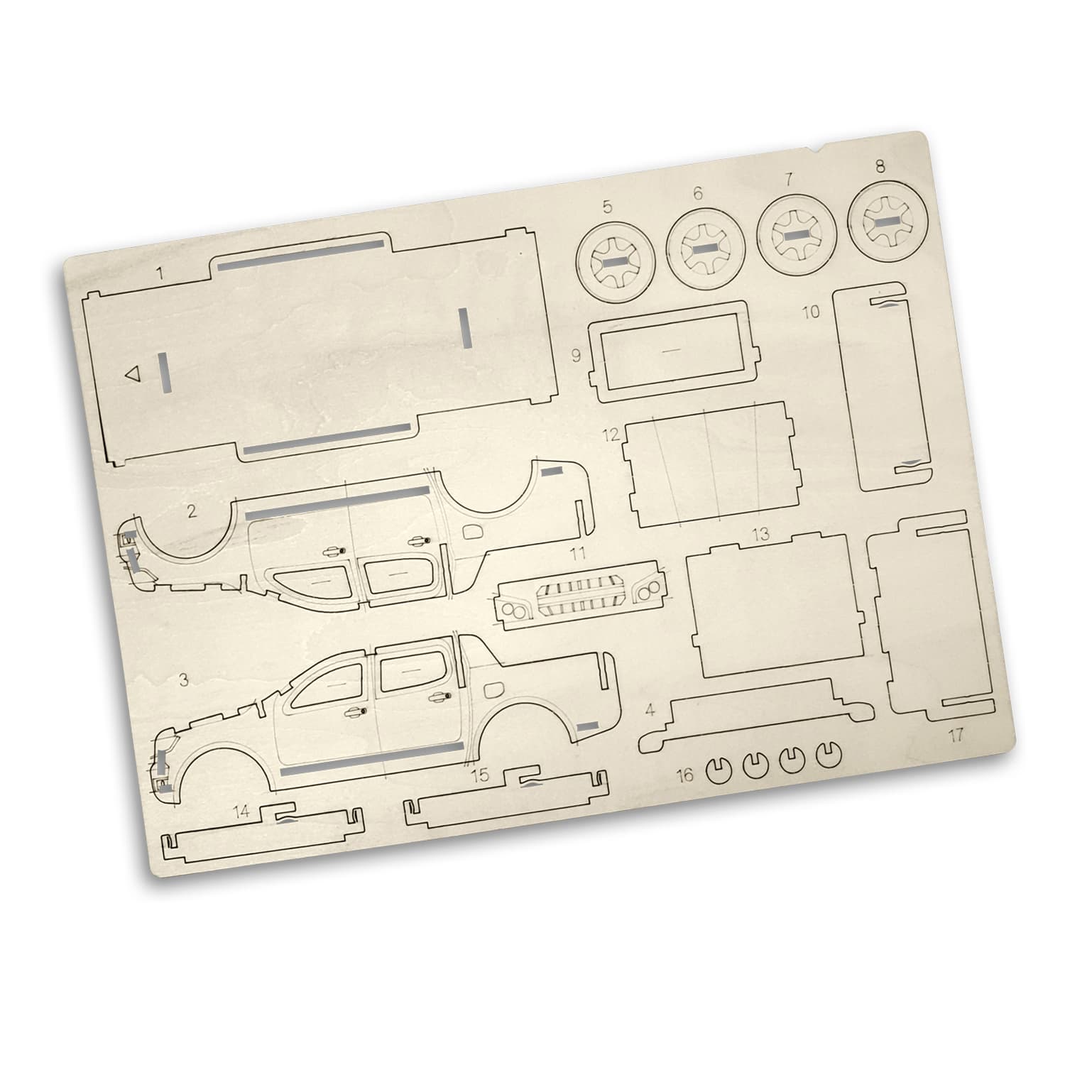 BRANDCRAFT UTE Wooden Model · Product view