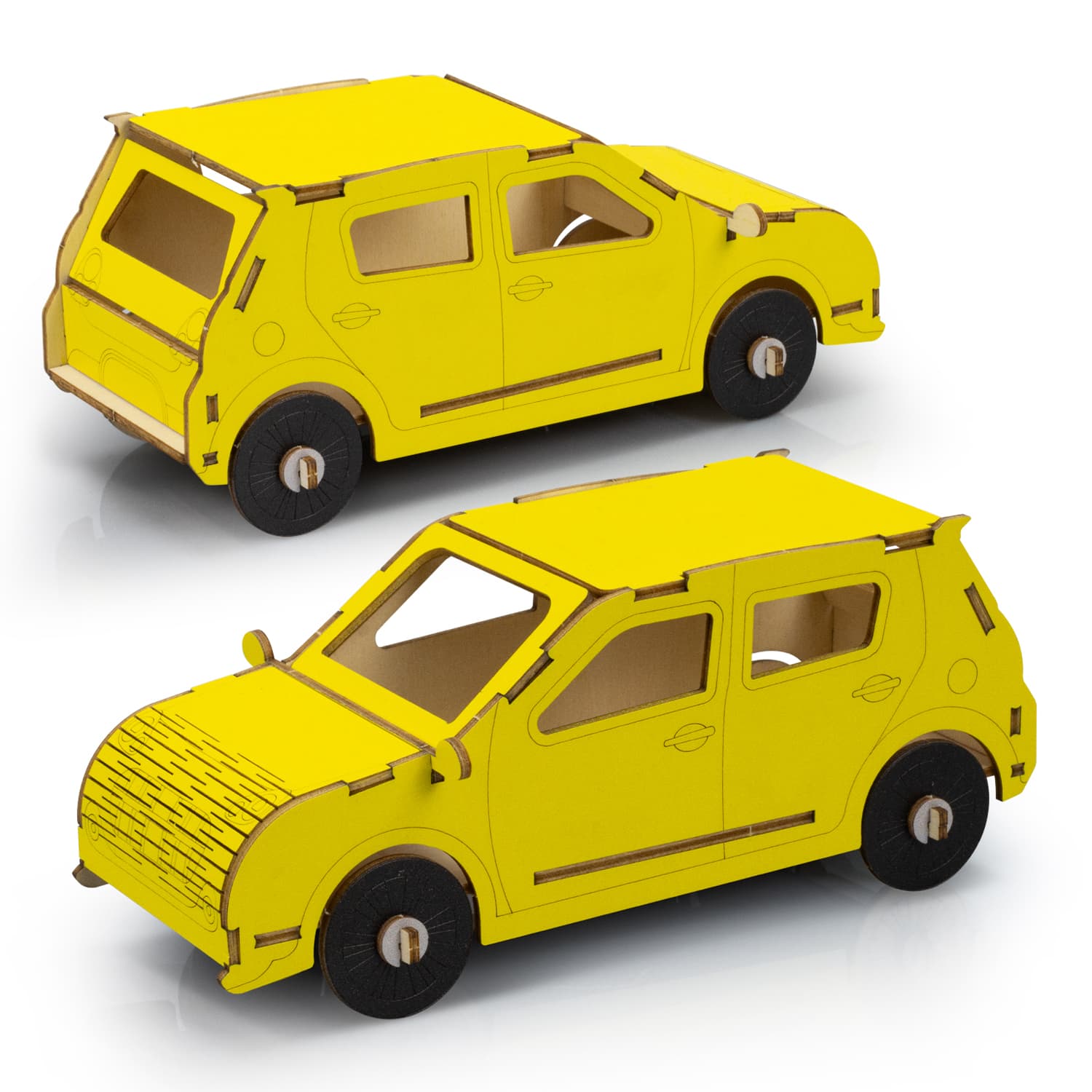 BRANDCRAFT Hatchback Car Wooden Model · Product view