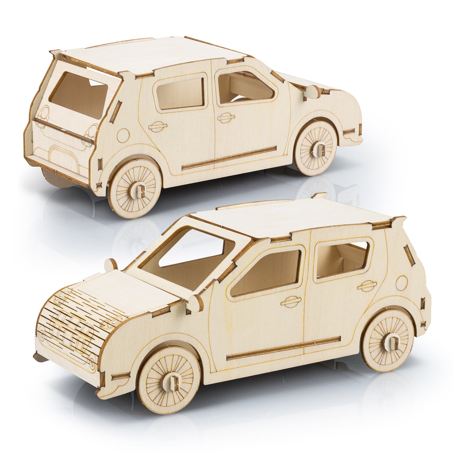 BRANDCRAFT Hatchback Car Wooden Model · Product view