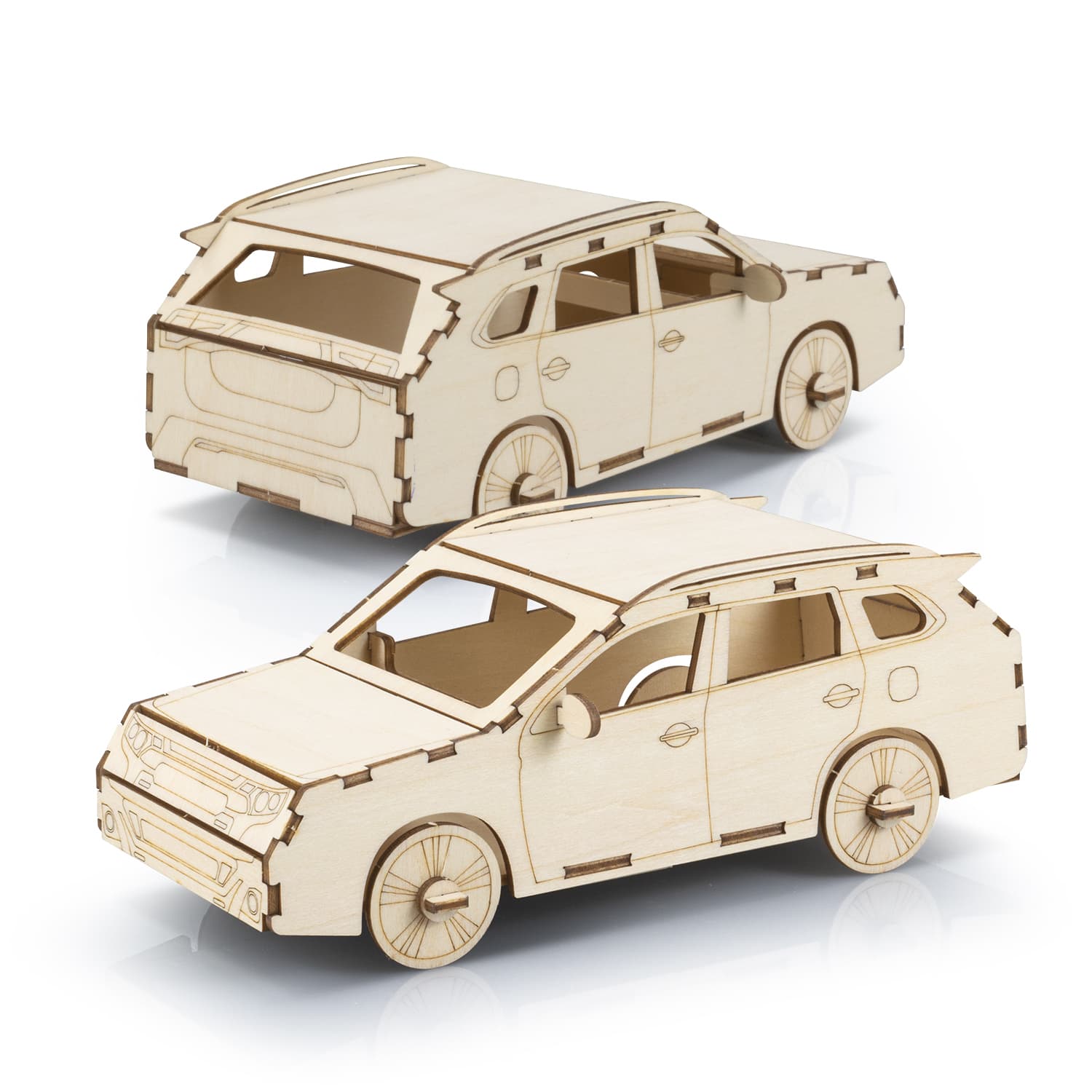 BRANDCRAFT SUV Wooden Model · Product view