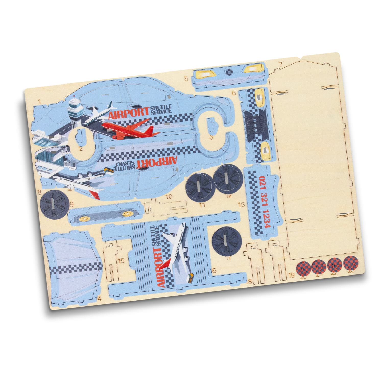 BRANDCRAFT Sedan Car Wooden Model · Product view