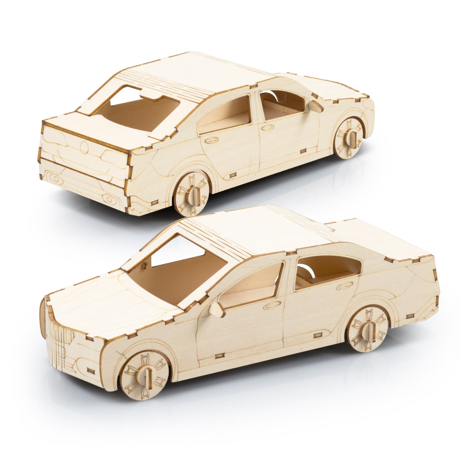 BRANDCRAFT Sedan Car Wooden Model · Product view