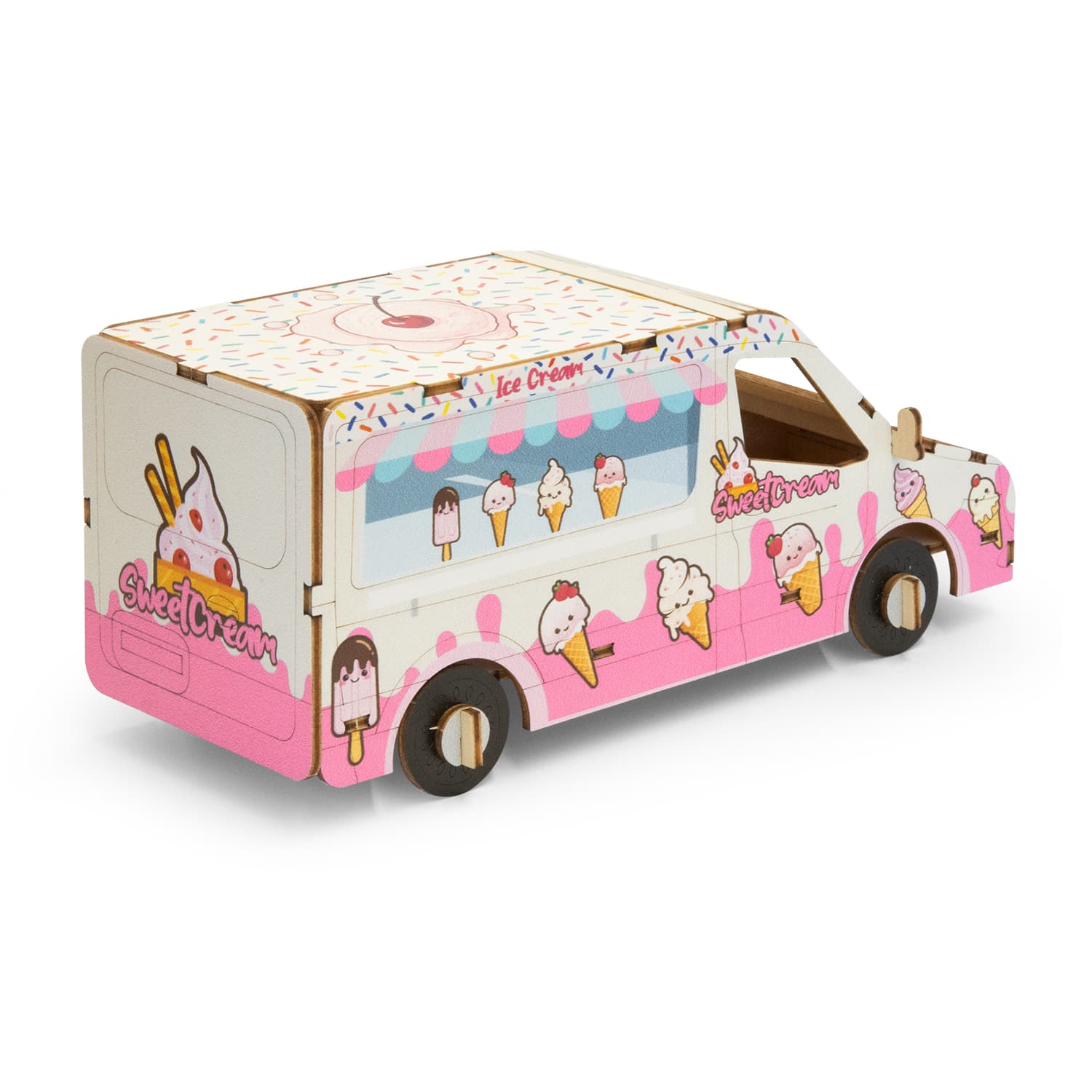 BRANDCRAFT Van Wooden Model · Product view
