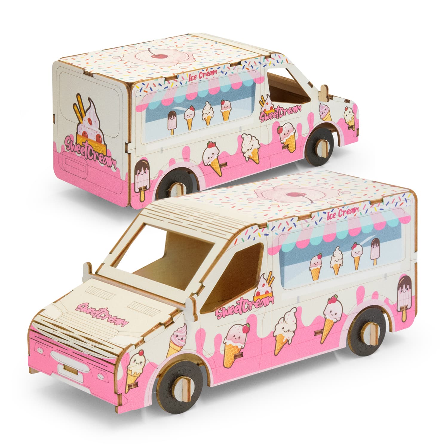 BRANDCRAFT Van Wooden Model · Product view