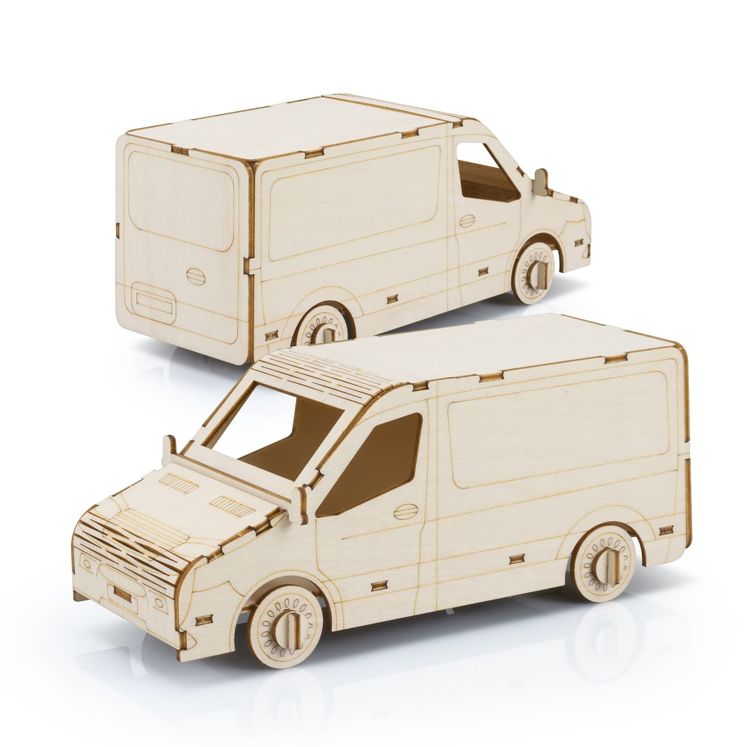 BRANDCRAFT Van Wooden Model · Product view