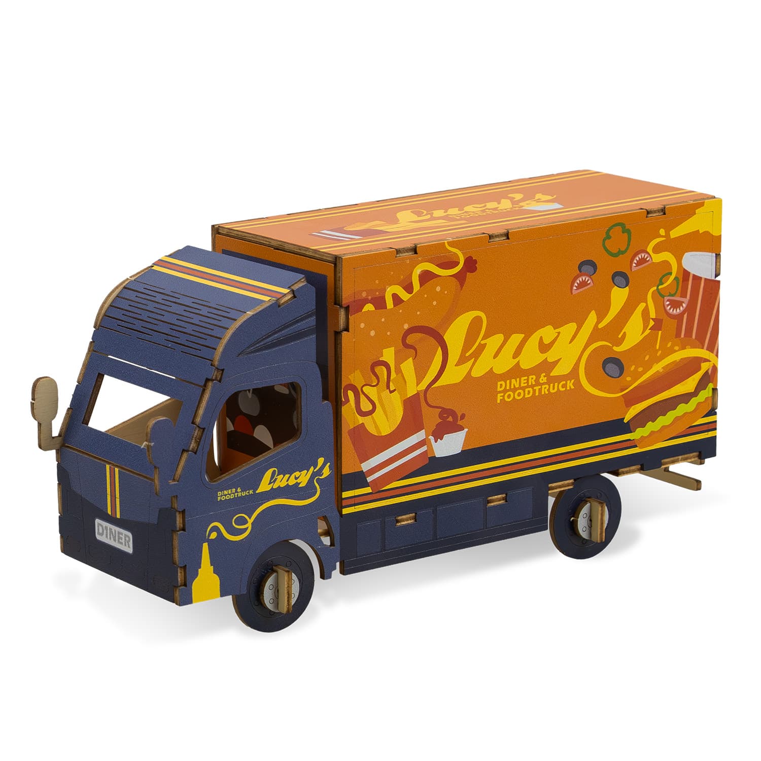 BRANDCRAFT Small Truck Wooden Model · Product view