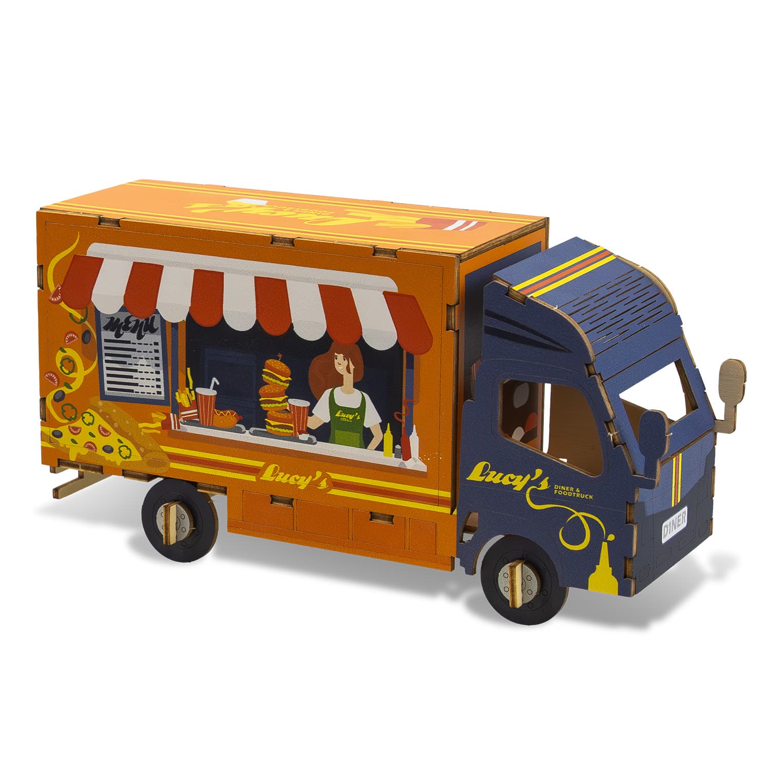 BRANDCRAFT Small Truck Wooden Model · Product view
