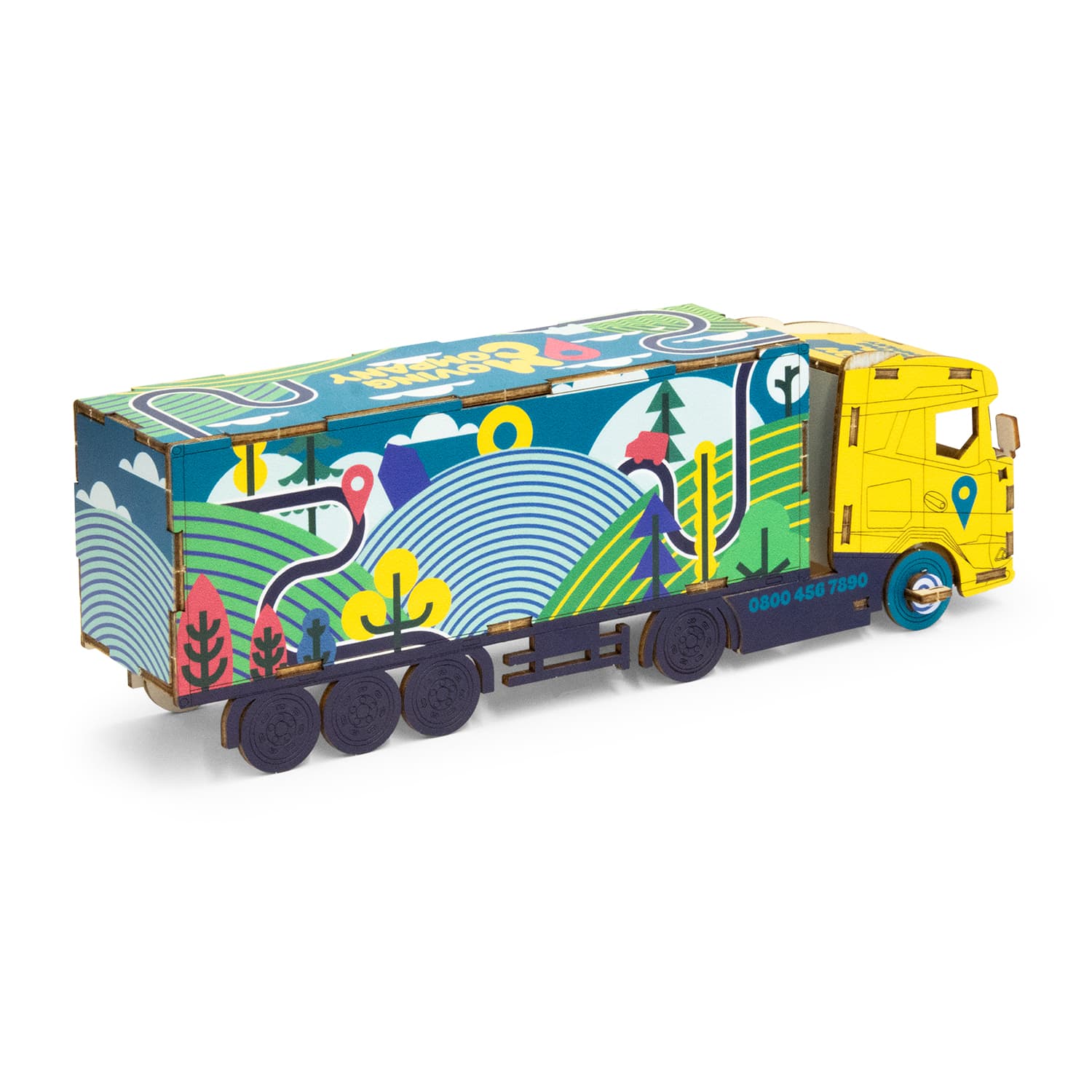 BRANDCRAFT Large Truck Wooden Model · Product view